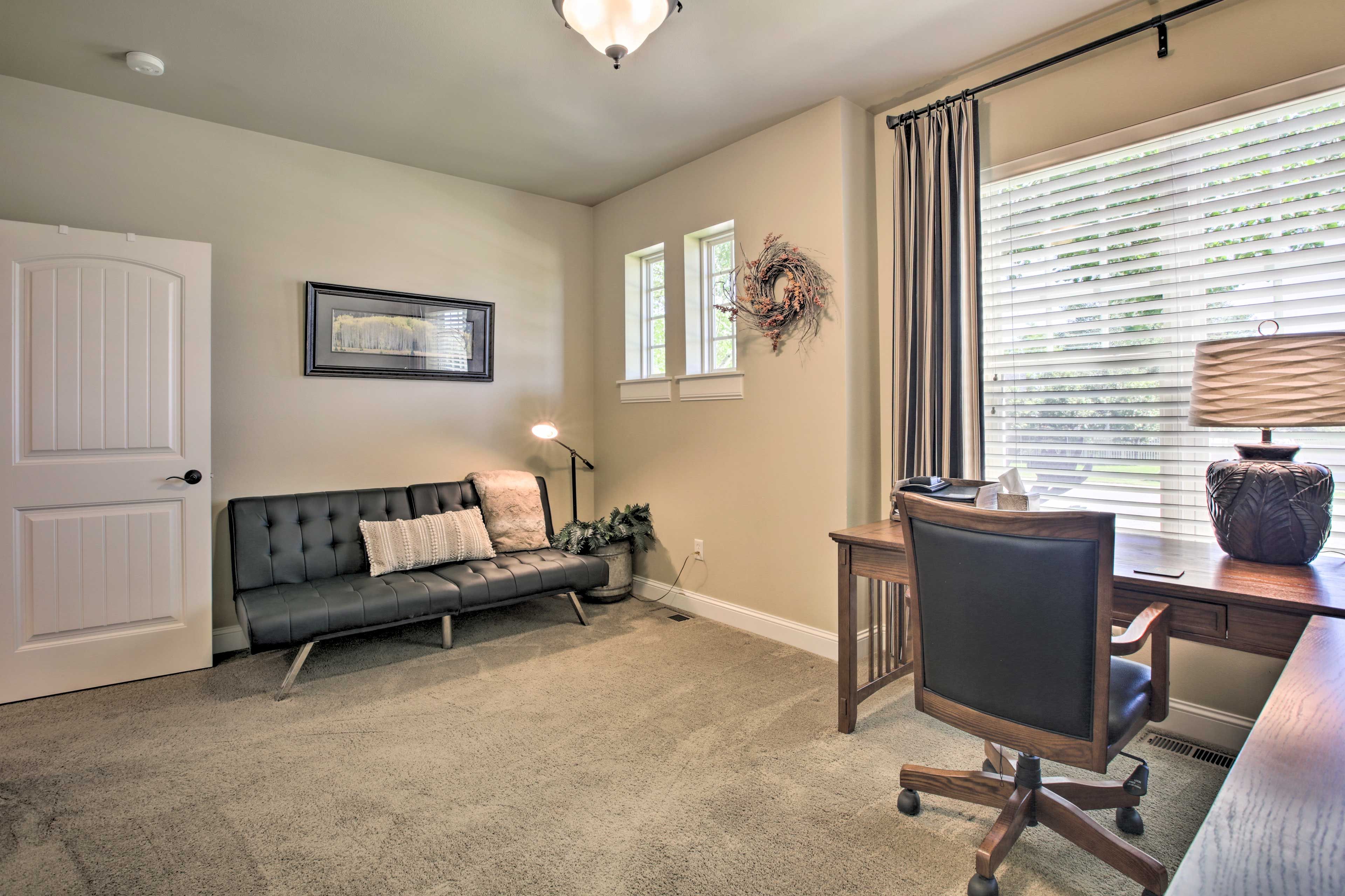 Bedroom 2 (Office) | Futon | Main Floor