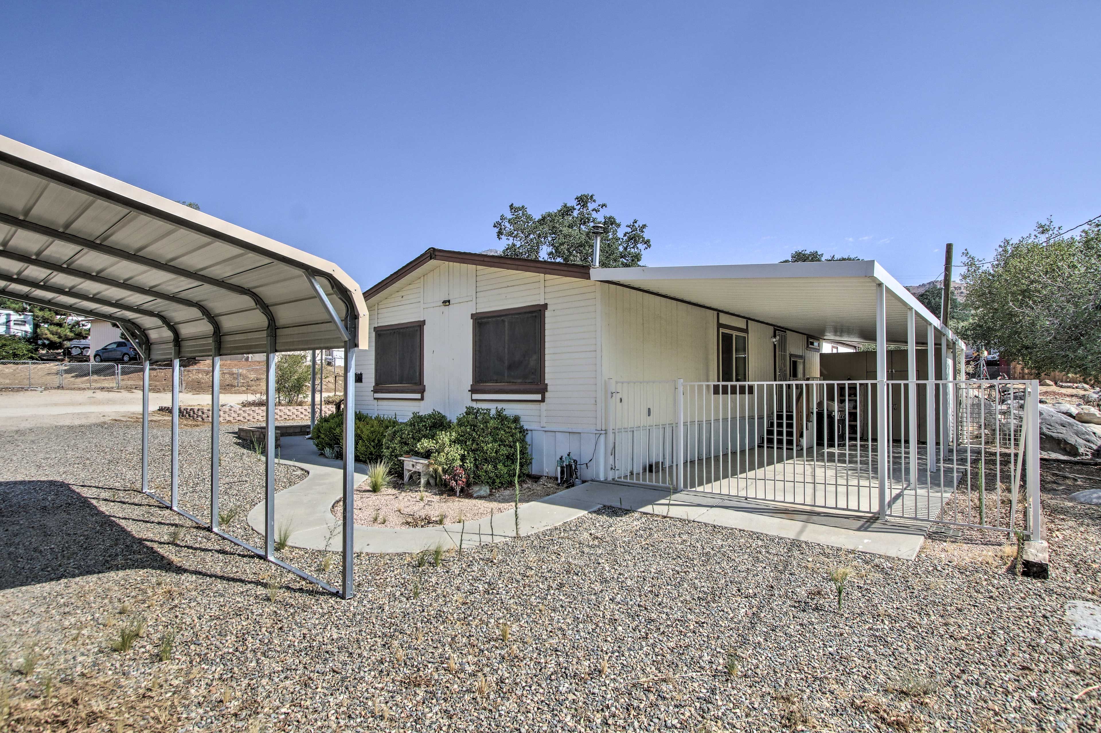 Property Exterior | Driveway Parking (3 Vehicles) | RV Parking (No Hookups)