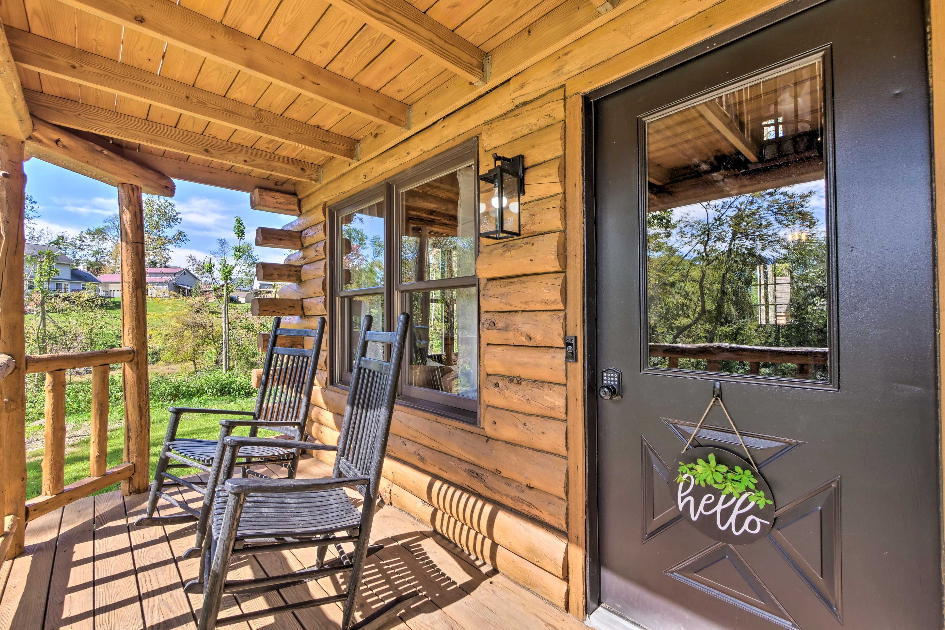 Studio Exterior | Furnished Deck