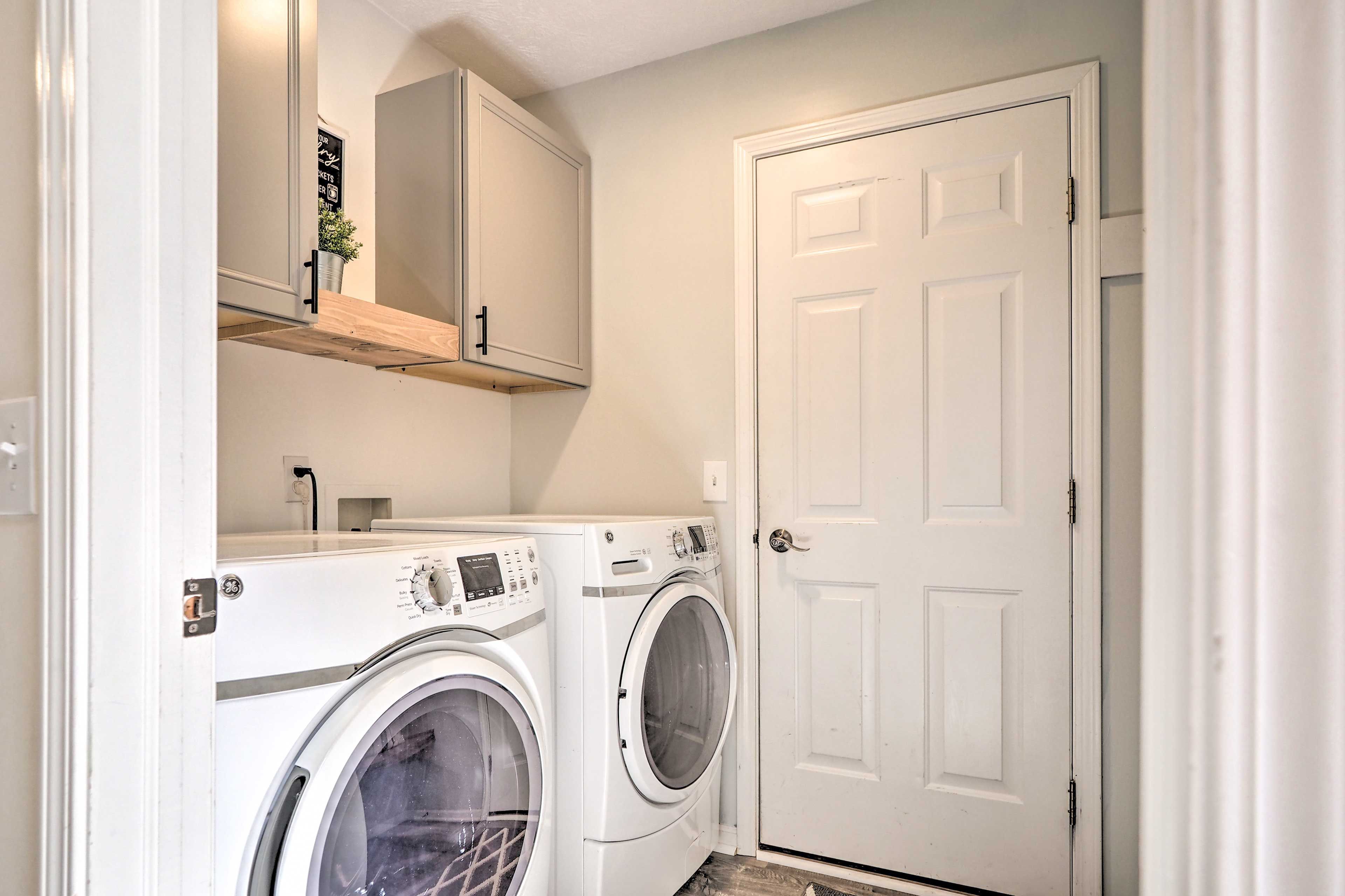 Laundry Room | Laundry Detergent Provided | Iron/Board