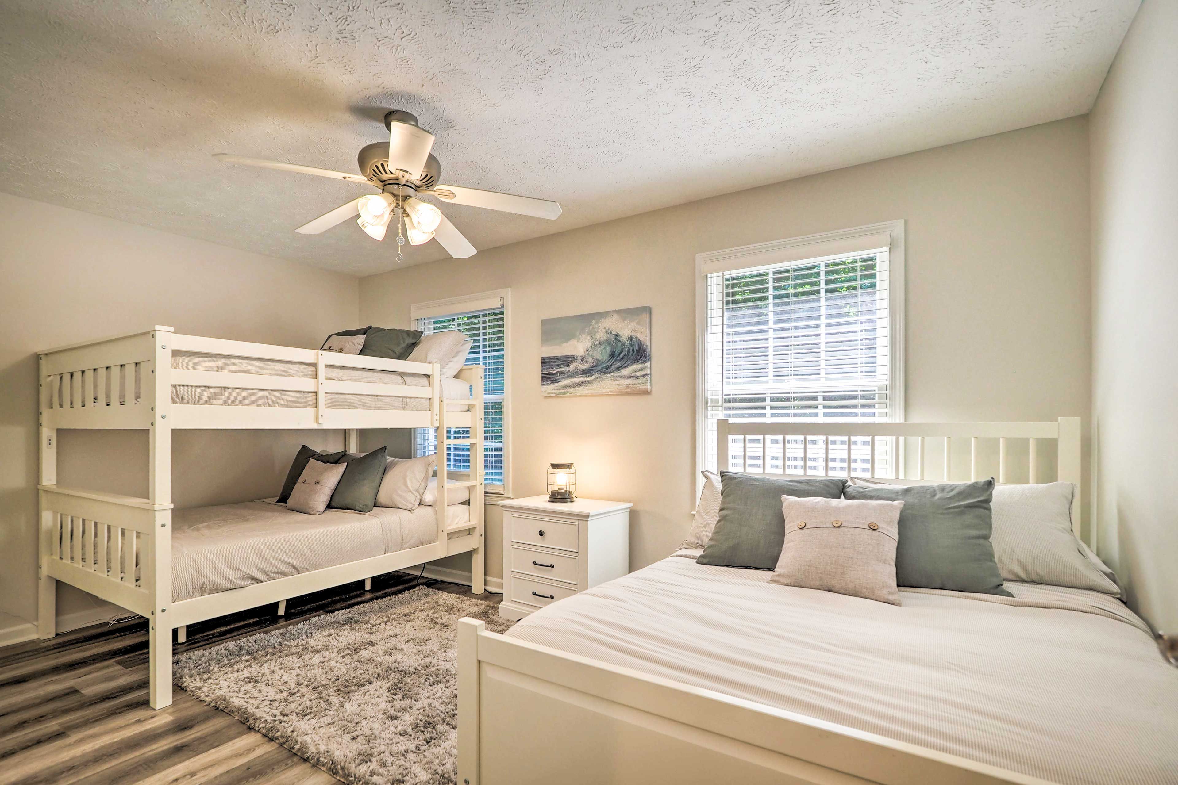 Bedroom 4 | Full Bed | Full Bunk Bed