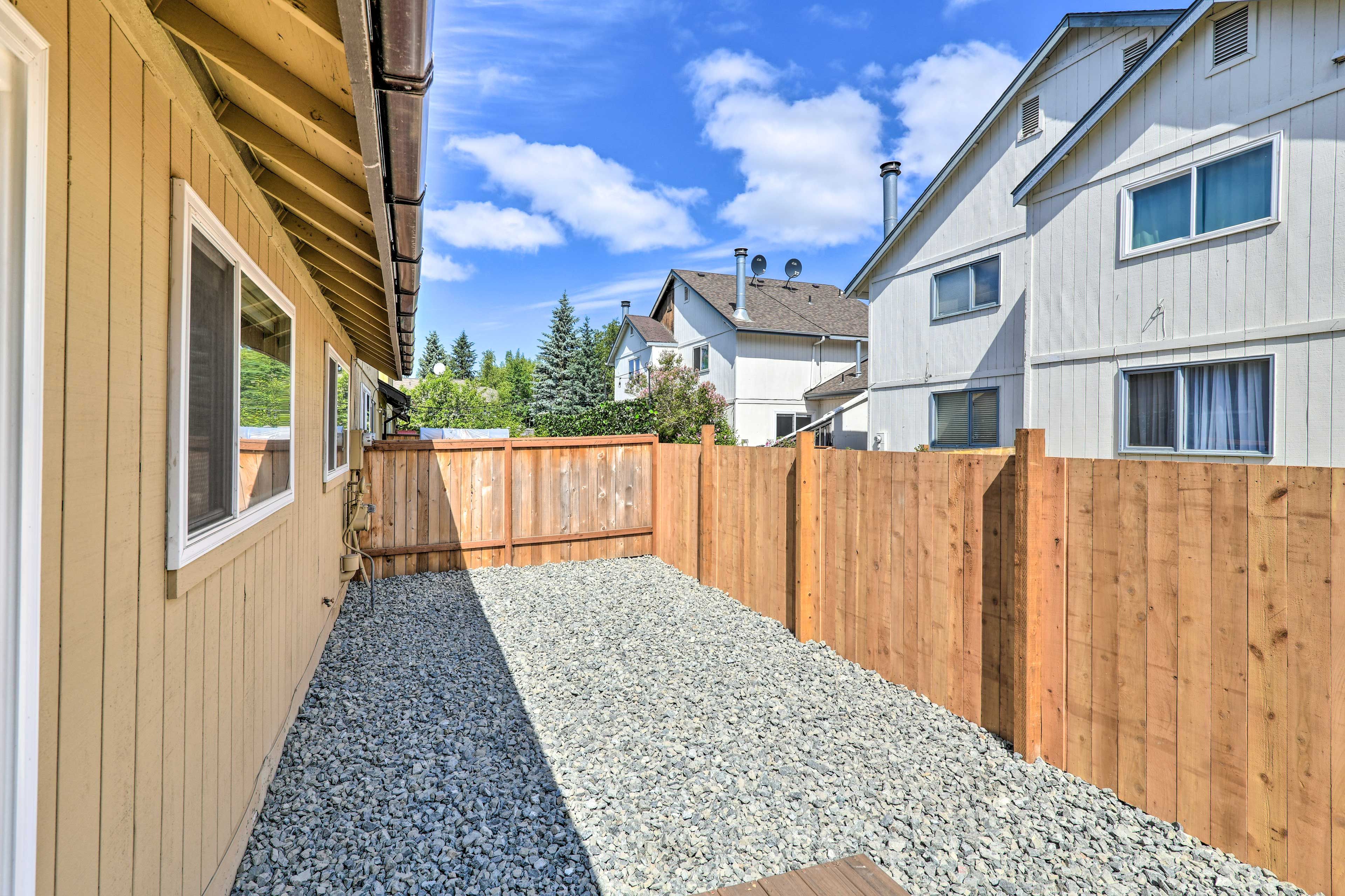 Fenced-In Yard | Free Street Parking (First-Come, First-Served)