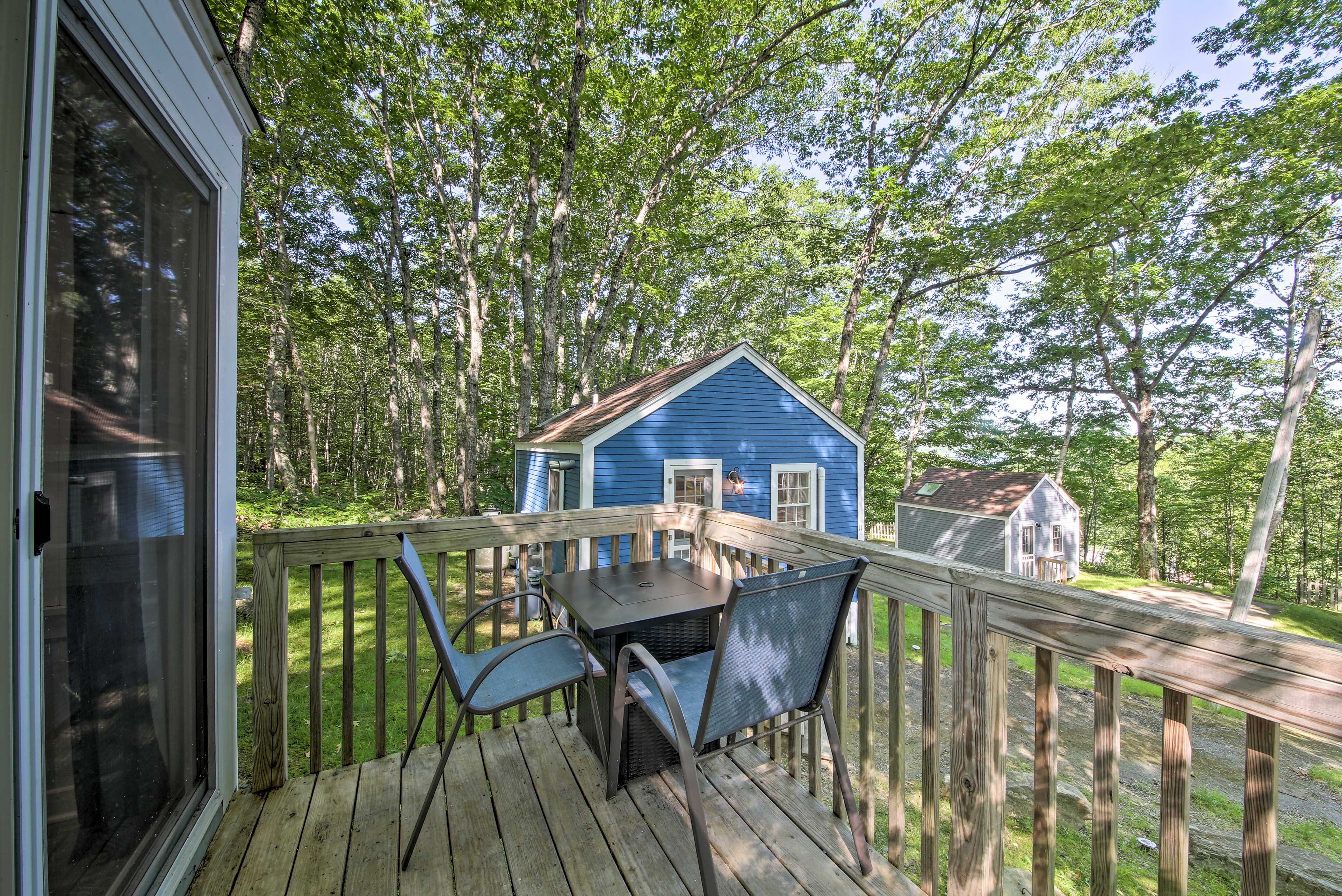 Private Outdoor Balcony | Single-Story Studio | Another Vacation Rental On-Site