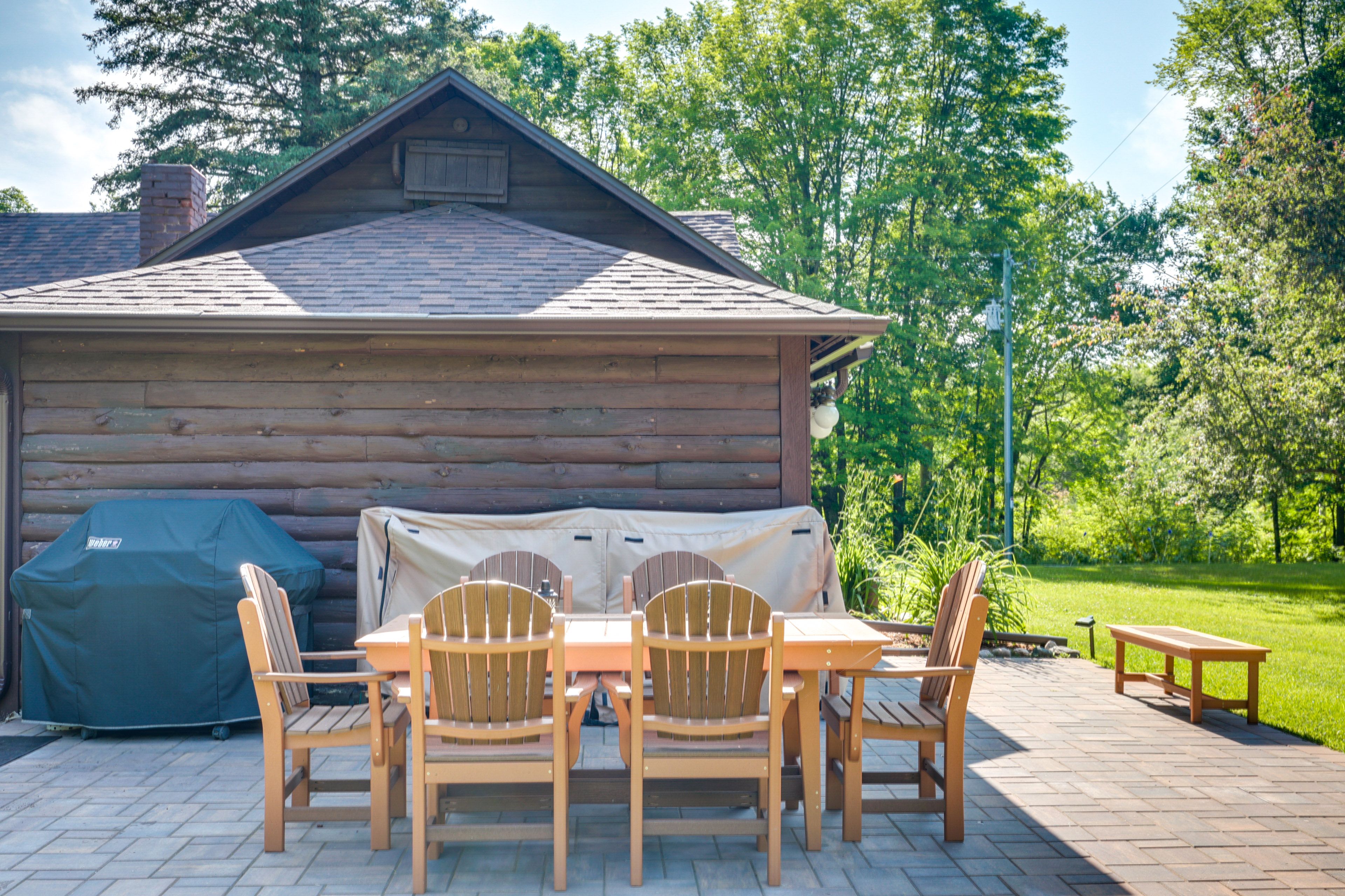 Patio | Outdoor Dining Area | Gas Grill