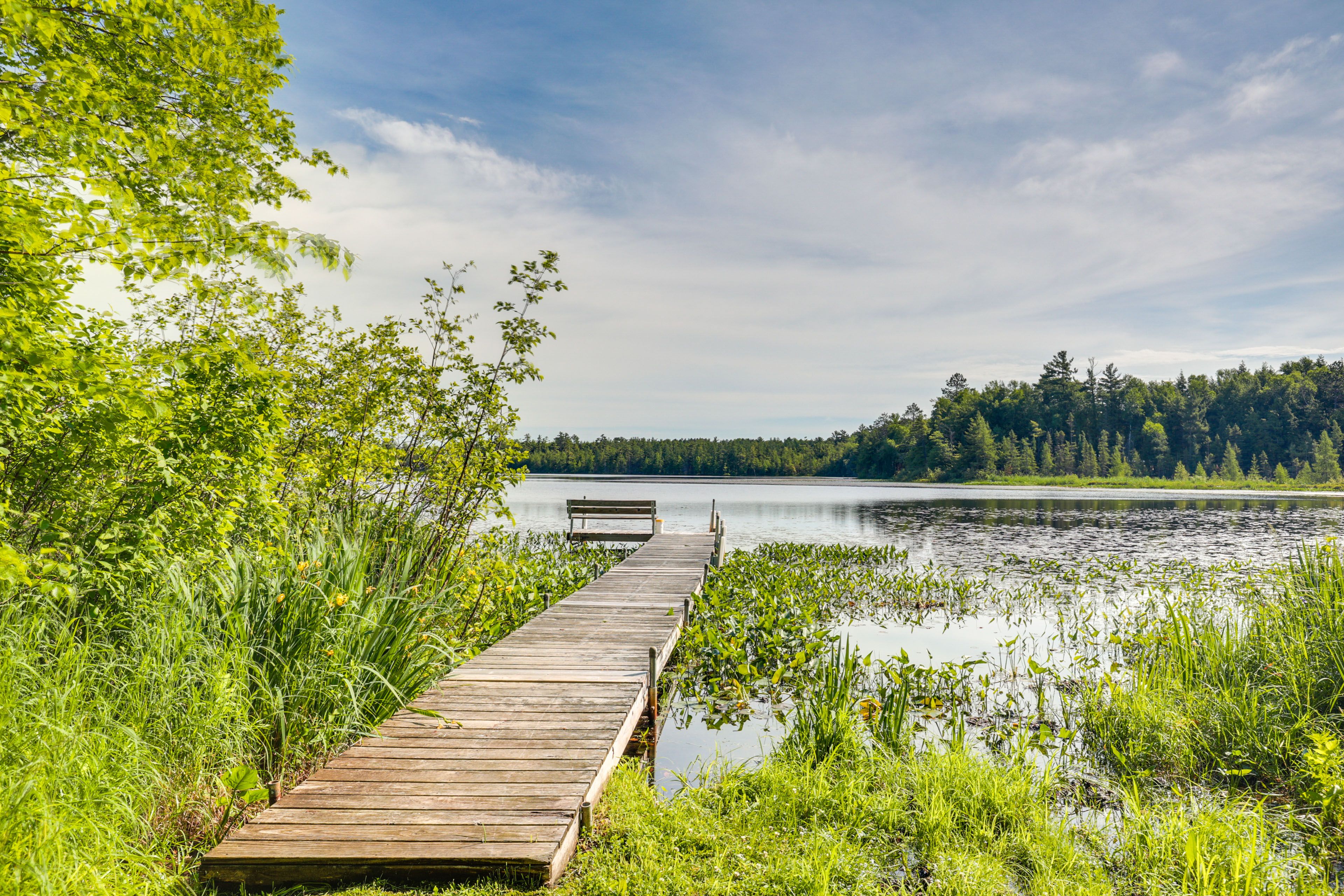 Stone Lake Access | Fishing Pier (Shared w/ Other Rental)