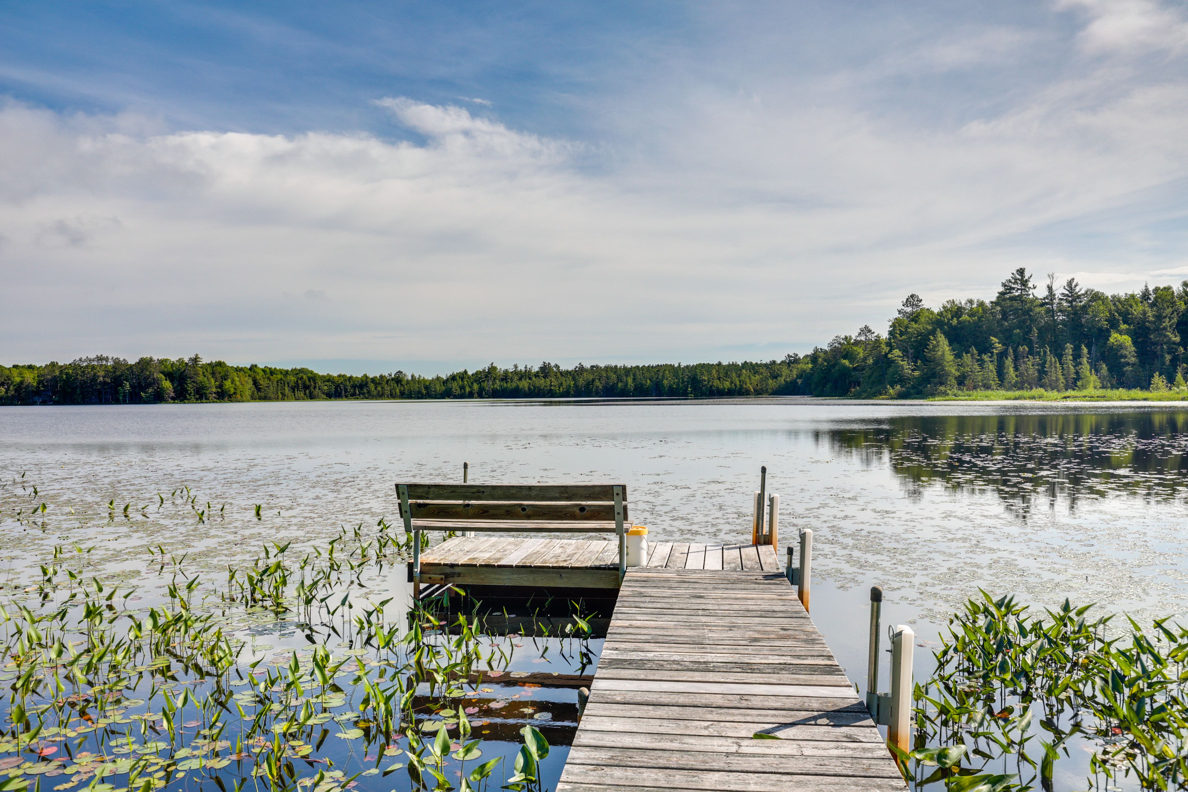 Stone Lake Access | Fishing Pier (Shared w/ Other Rental)