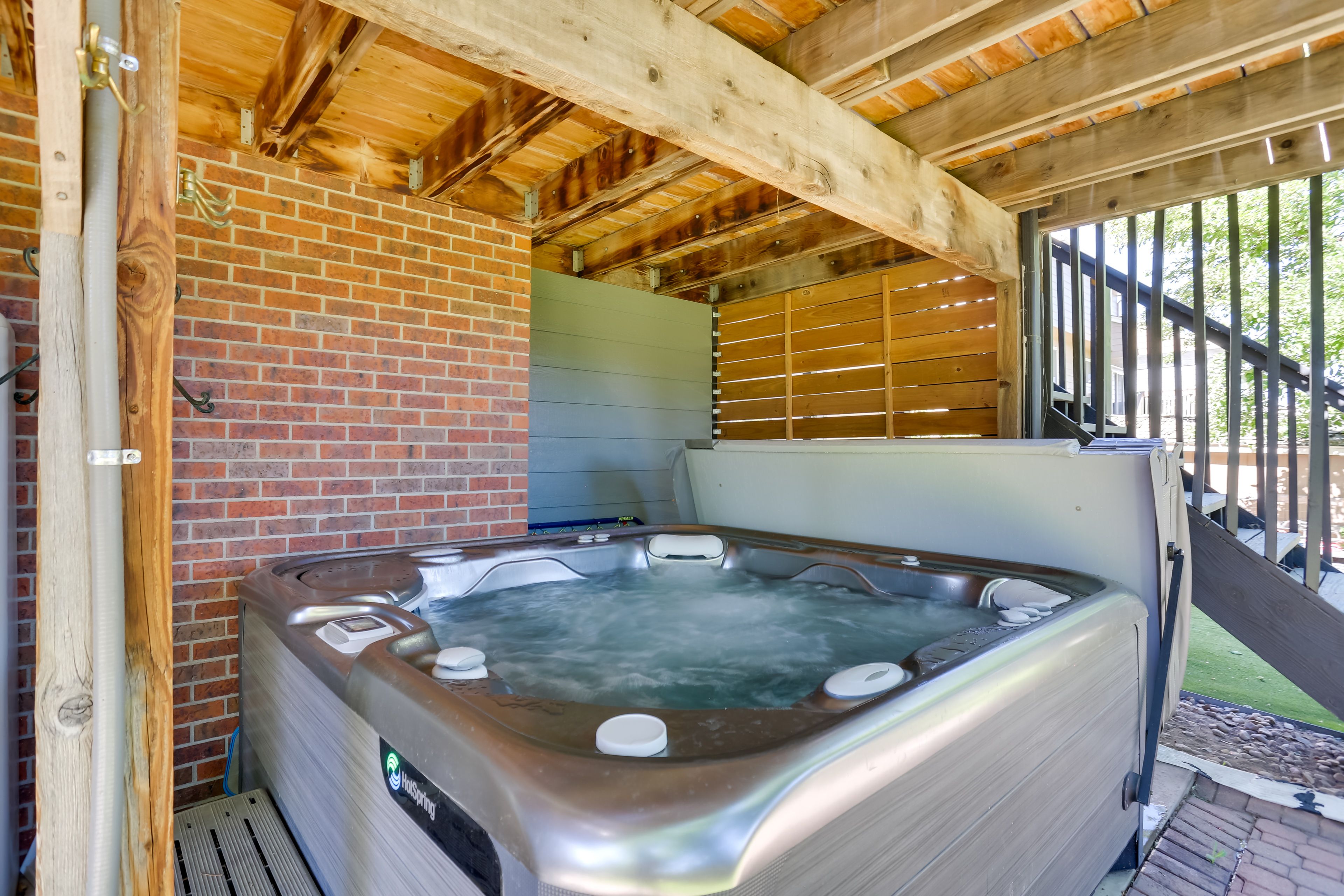 Shared Hot Tub