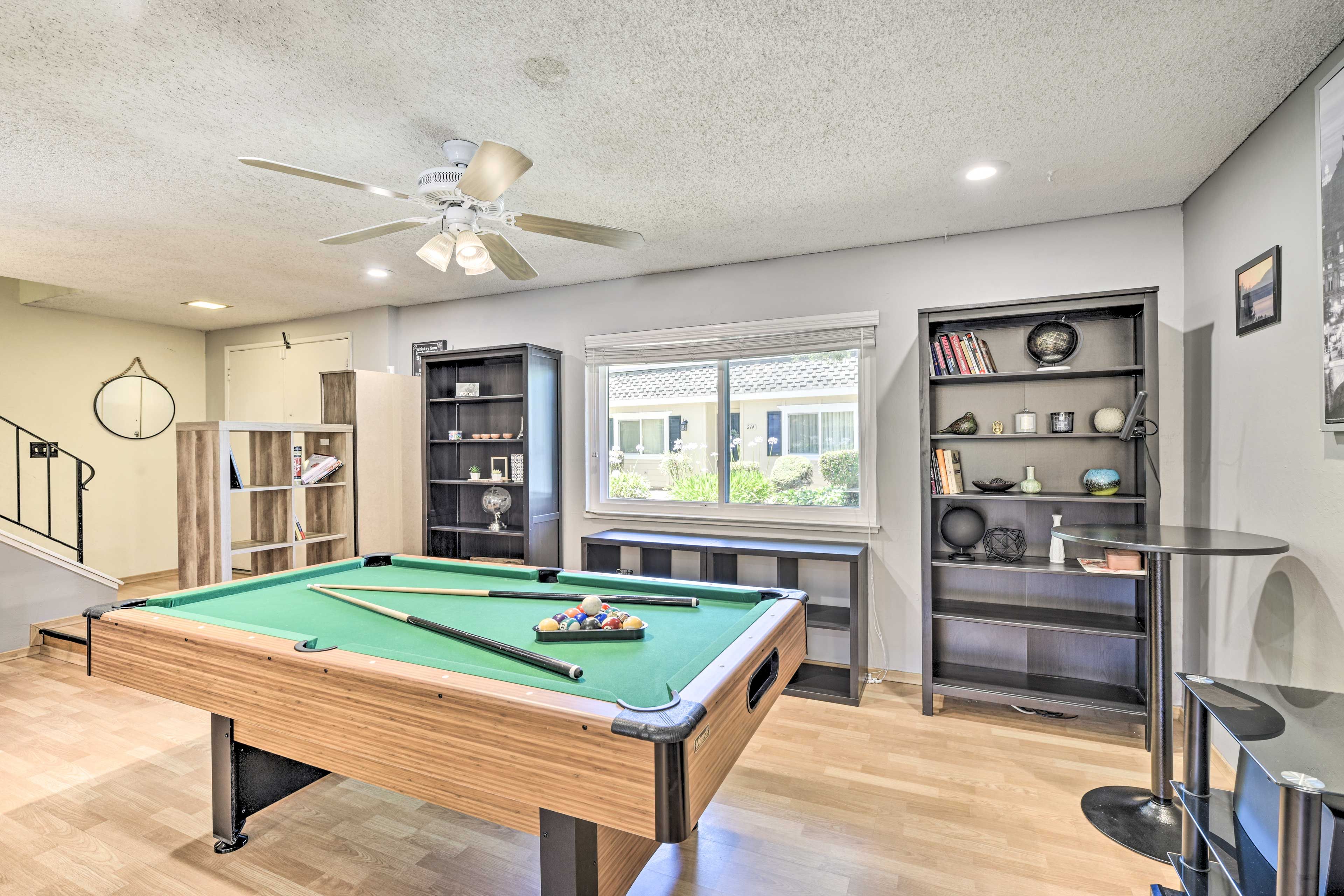 Game Room | Central Heating & A/C