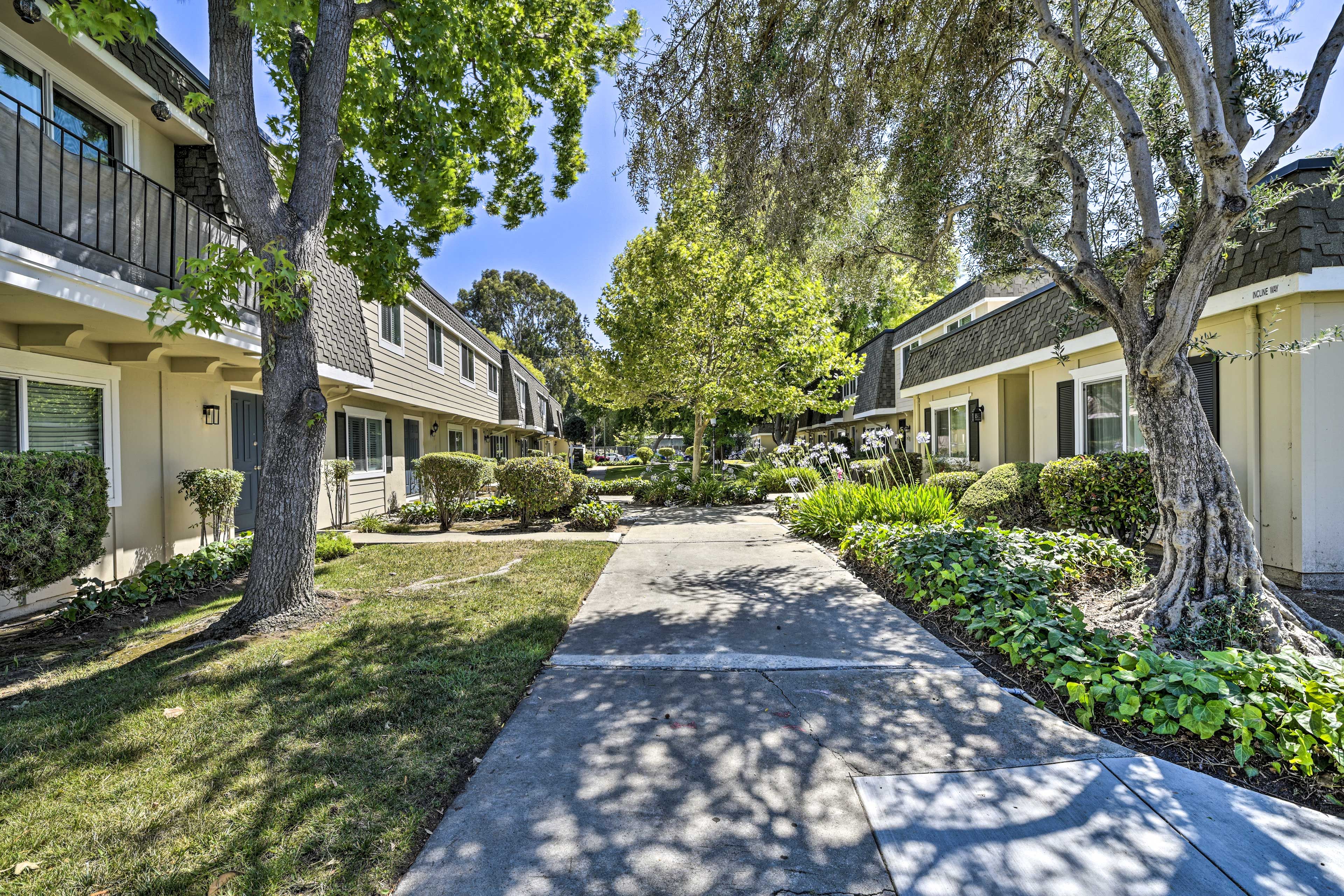 Townhome Exterior | Free Street Parking