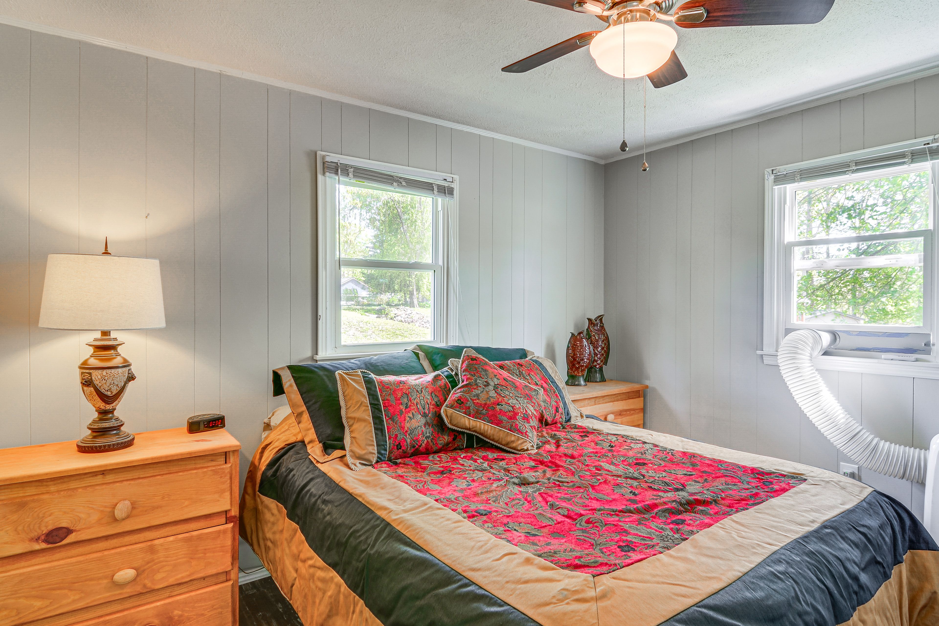 Bedroom 2 | Queen Bed | A/C & Heating Unit
