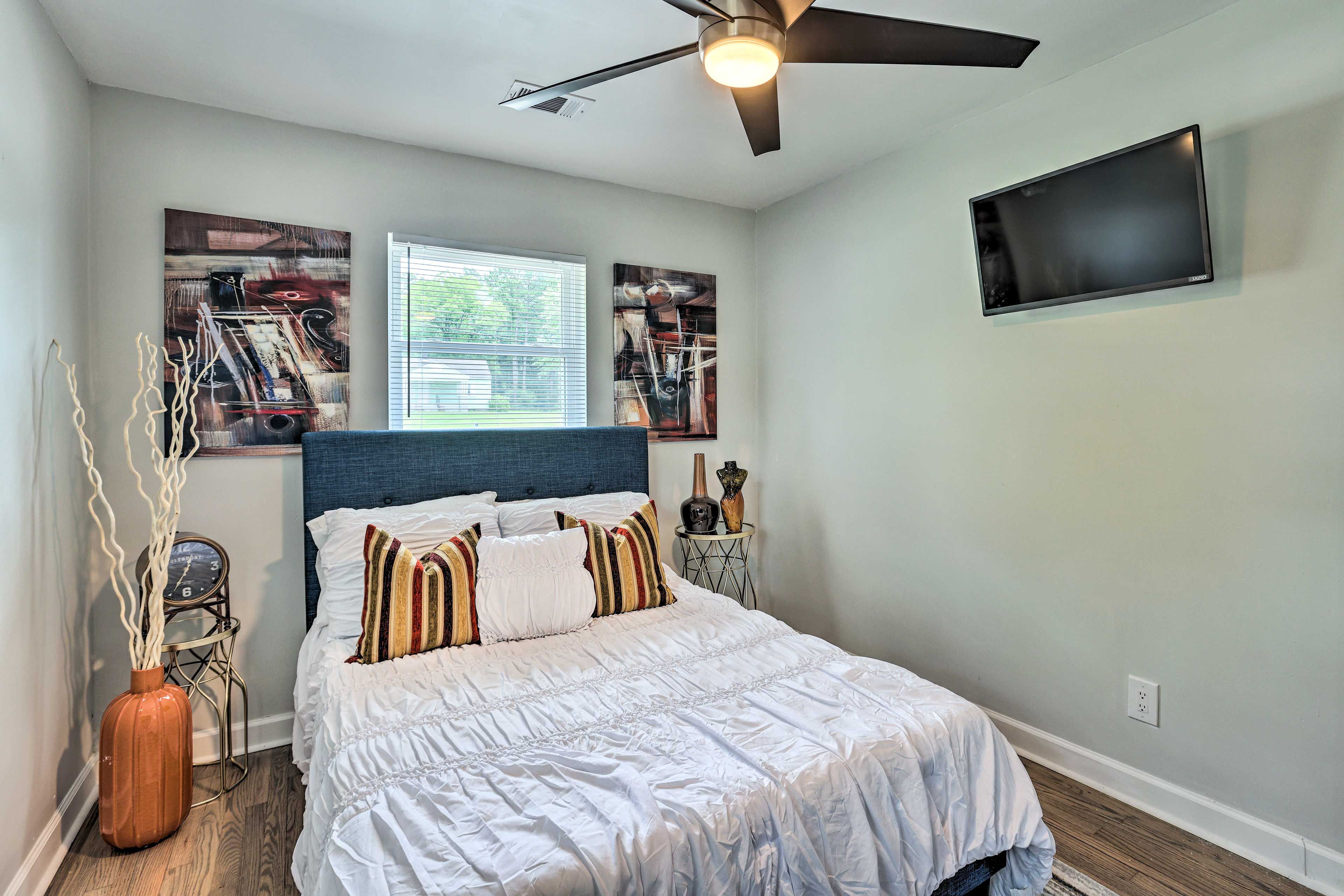 Bedroom 4 | Full Bed | Additional Sleeping | Toddler Cot