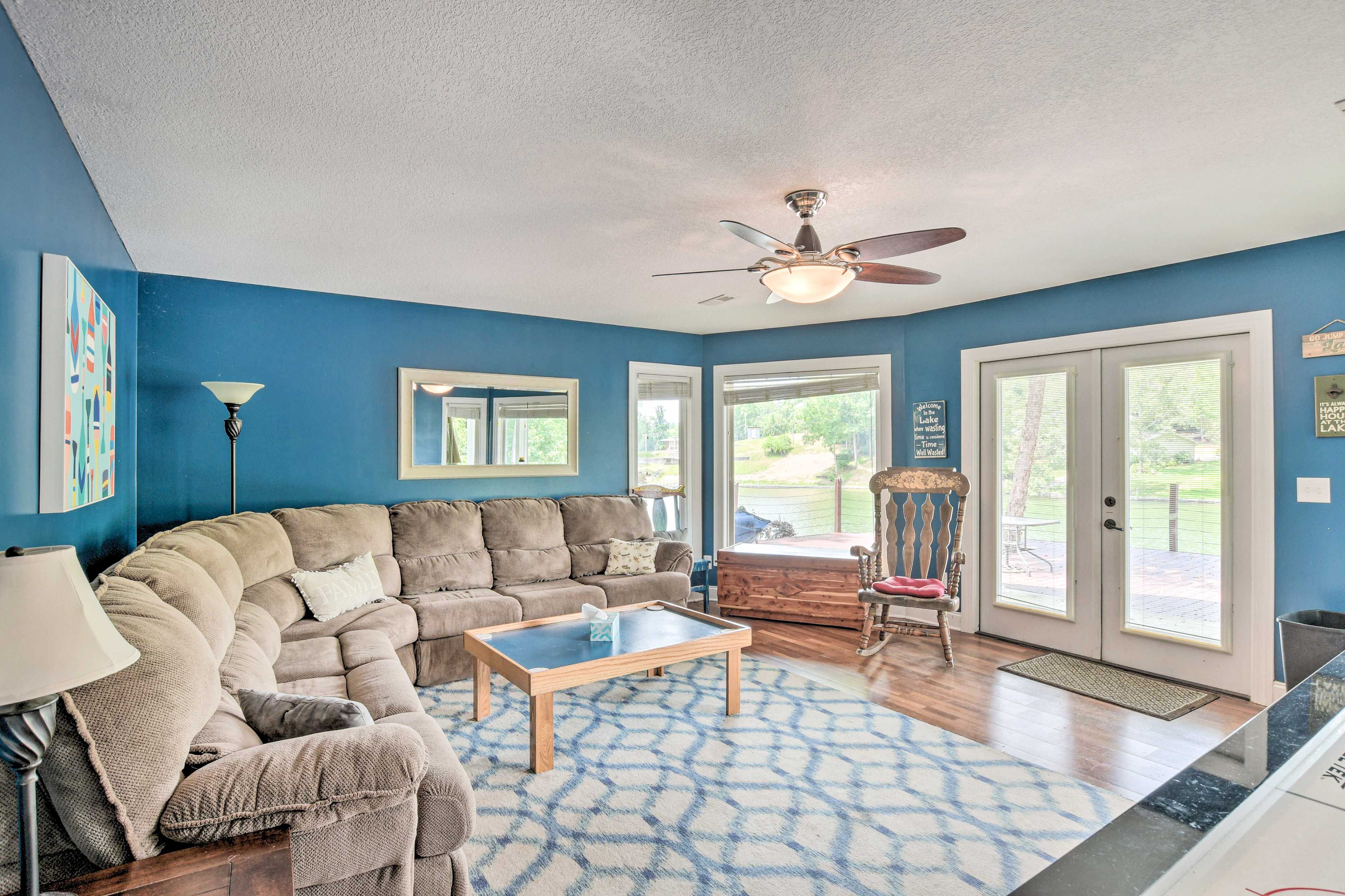 Game Room | Sleeper Sofa | Air Hockey Table