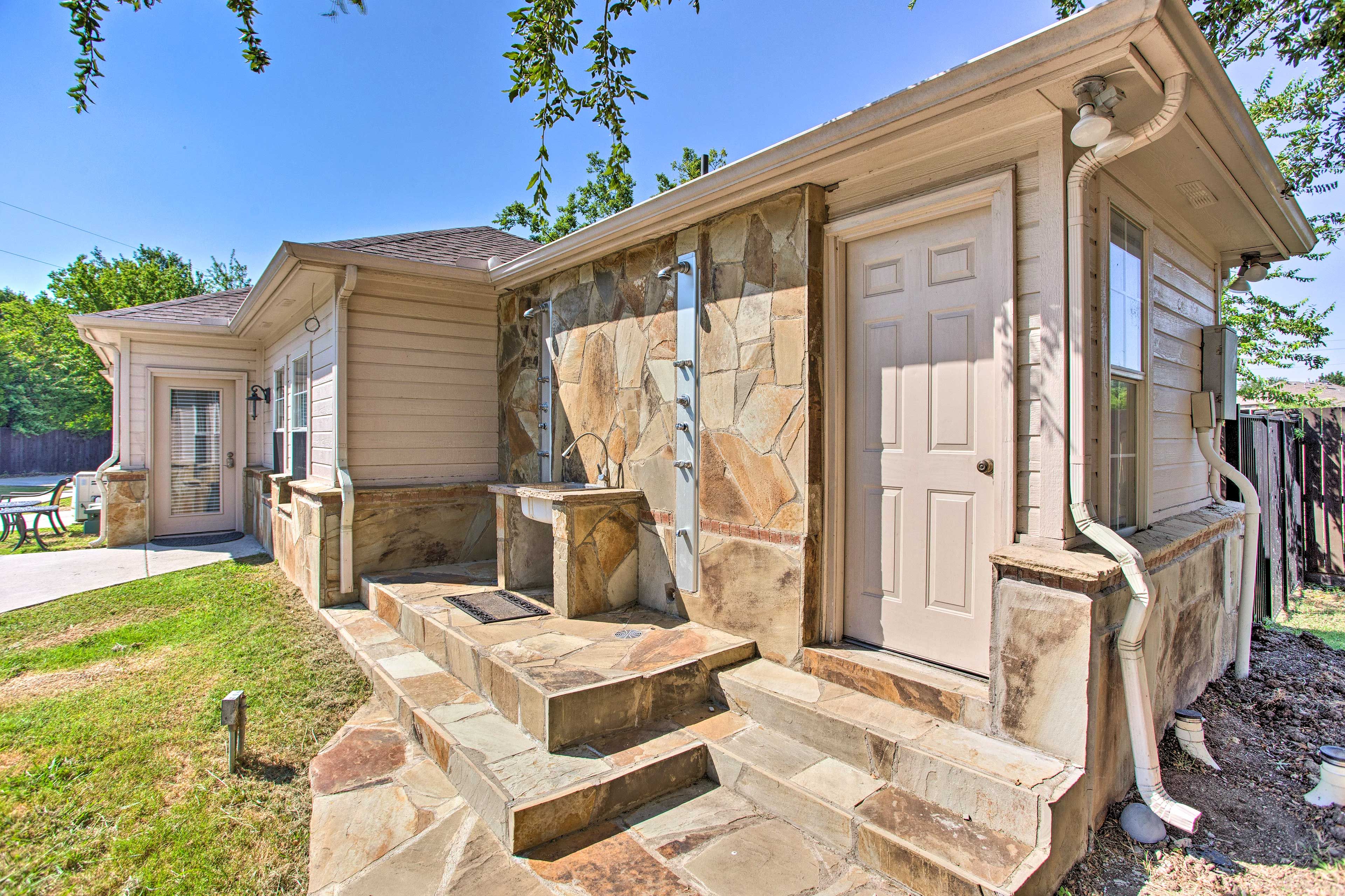 Back Door to Yard