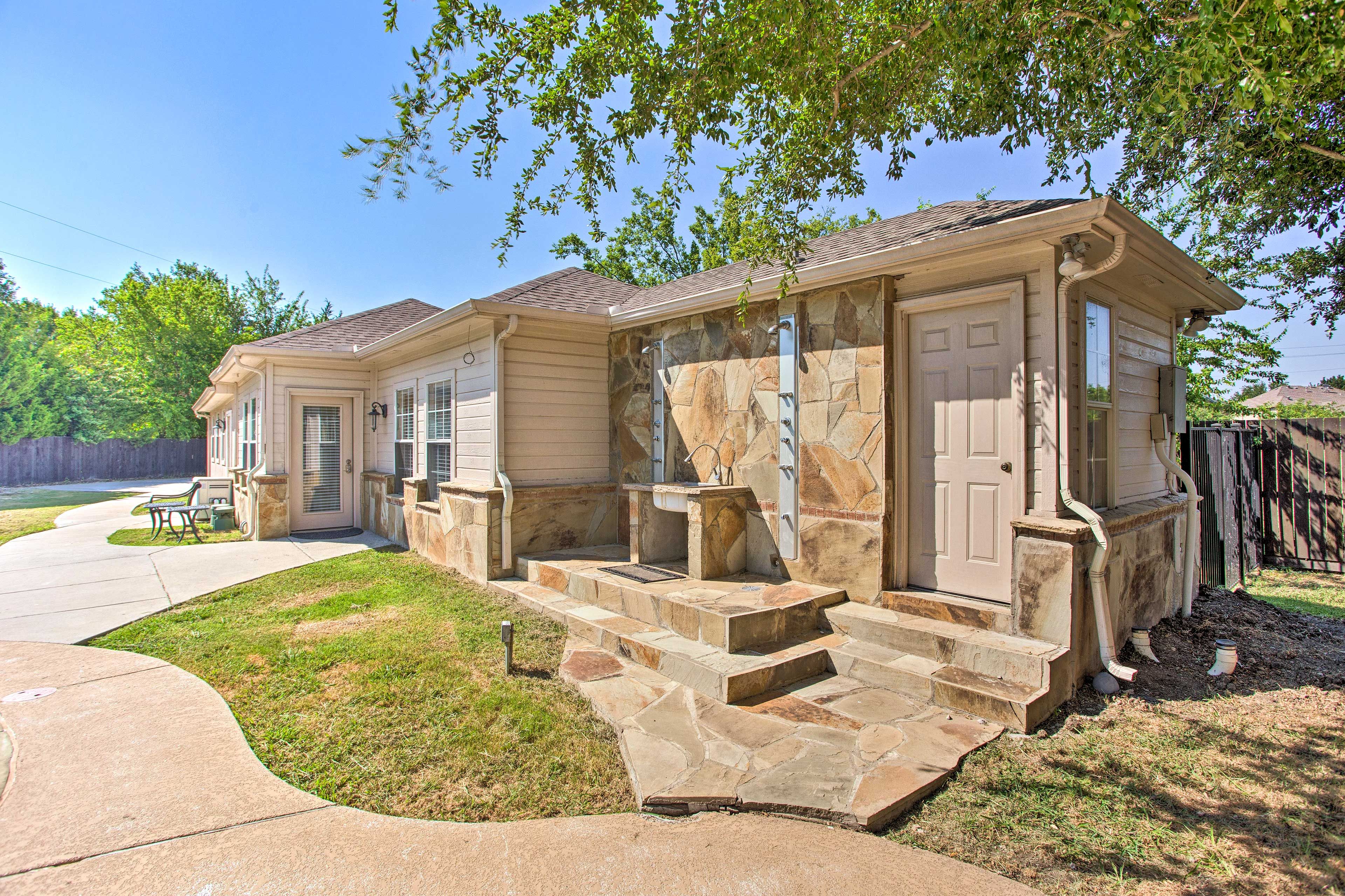 Exterior | Steps Required From Back Door | Other Rental On-Site