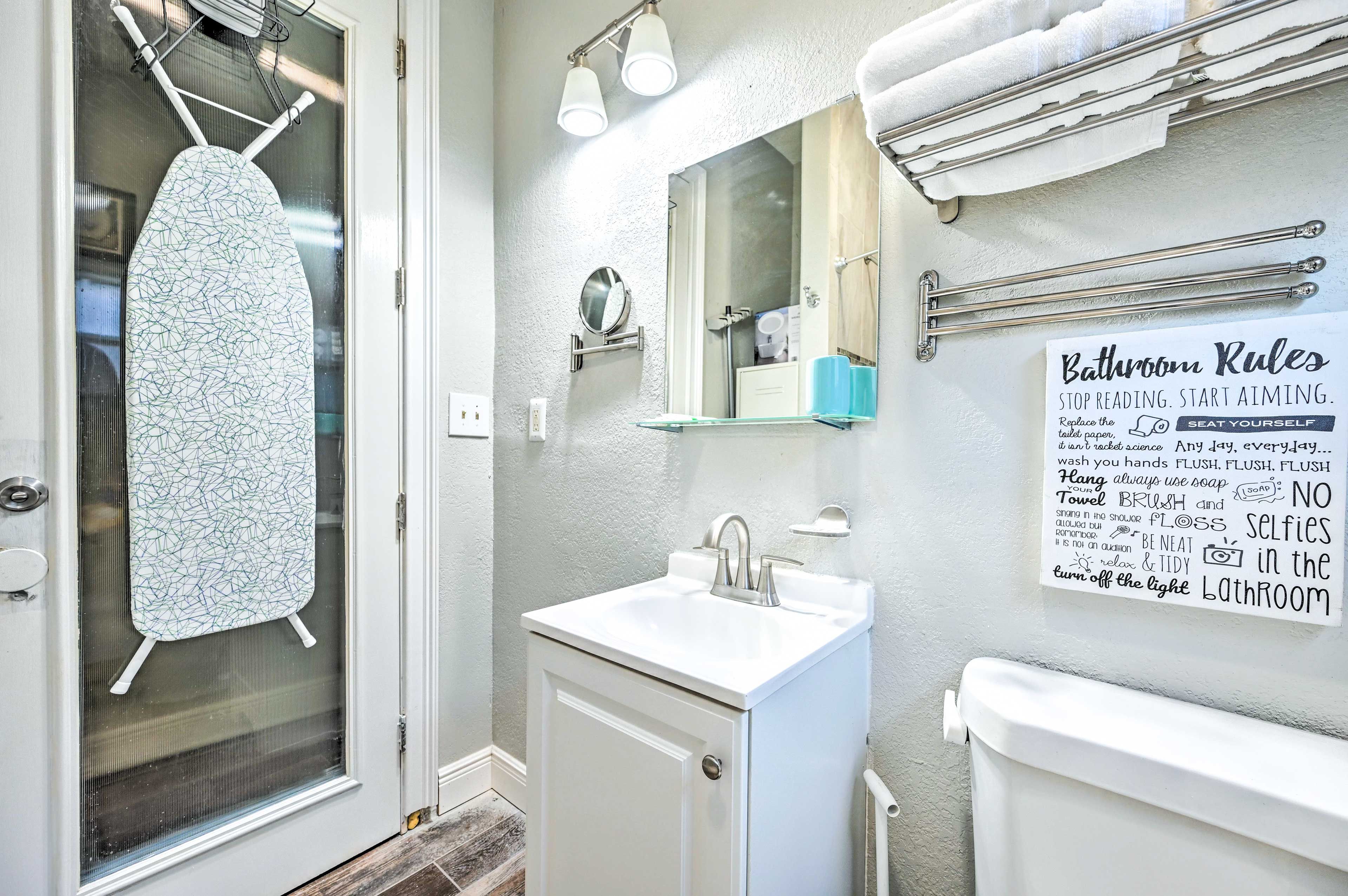 Bathroom | Towels Provided | Complimentary Toiletries