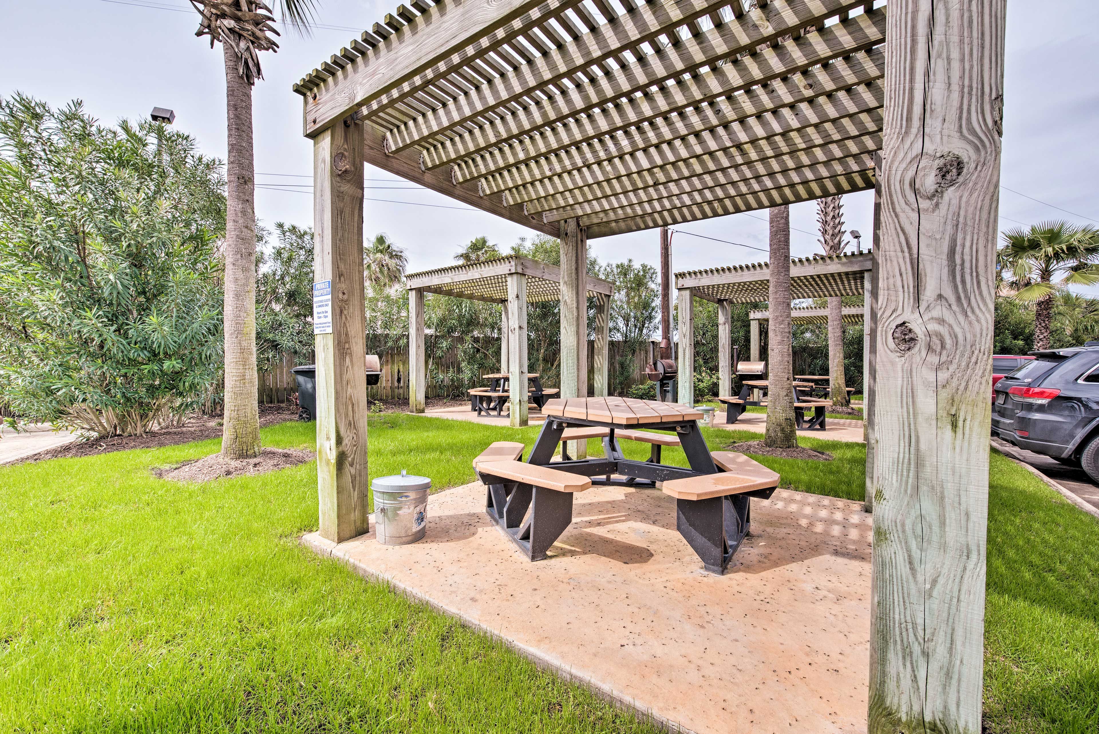 Picnic Table Area | Grills