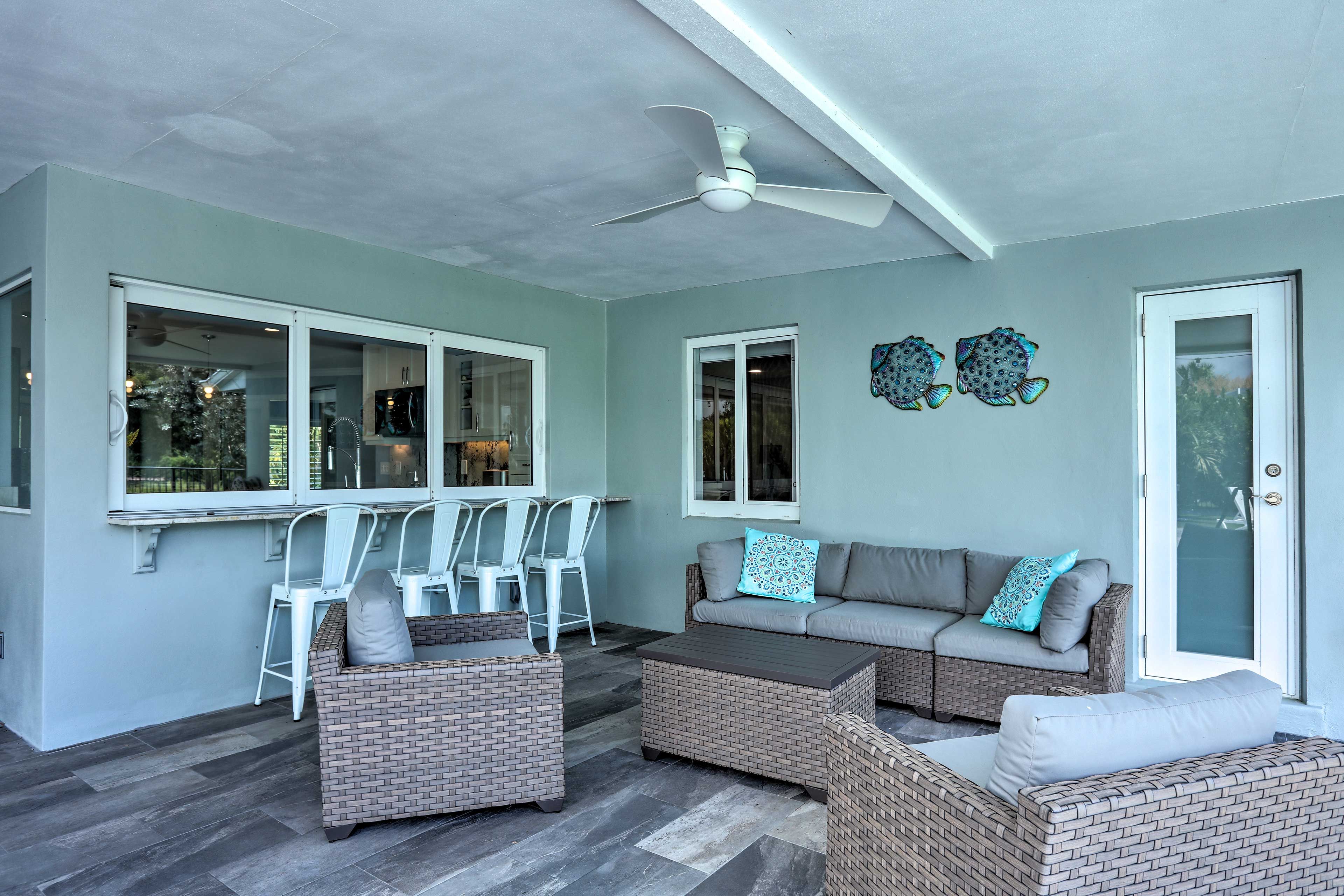 Covered Patio | Pool/Ping-Pong Table | Gas Grill