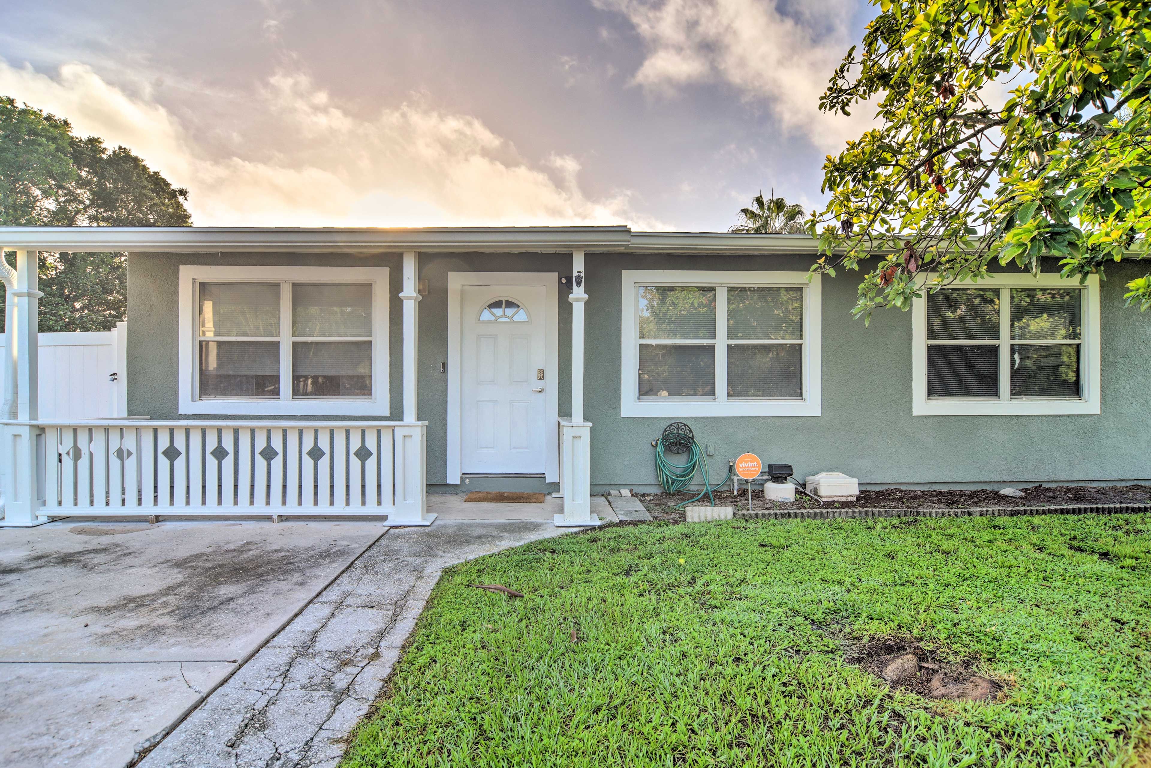 Front Exterior | 3 Exterior Security Cameras
