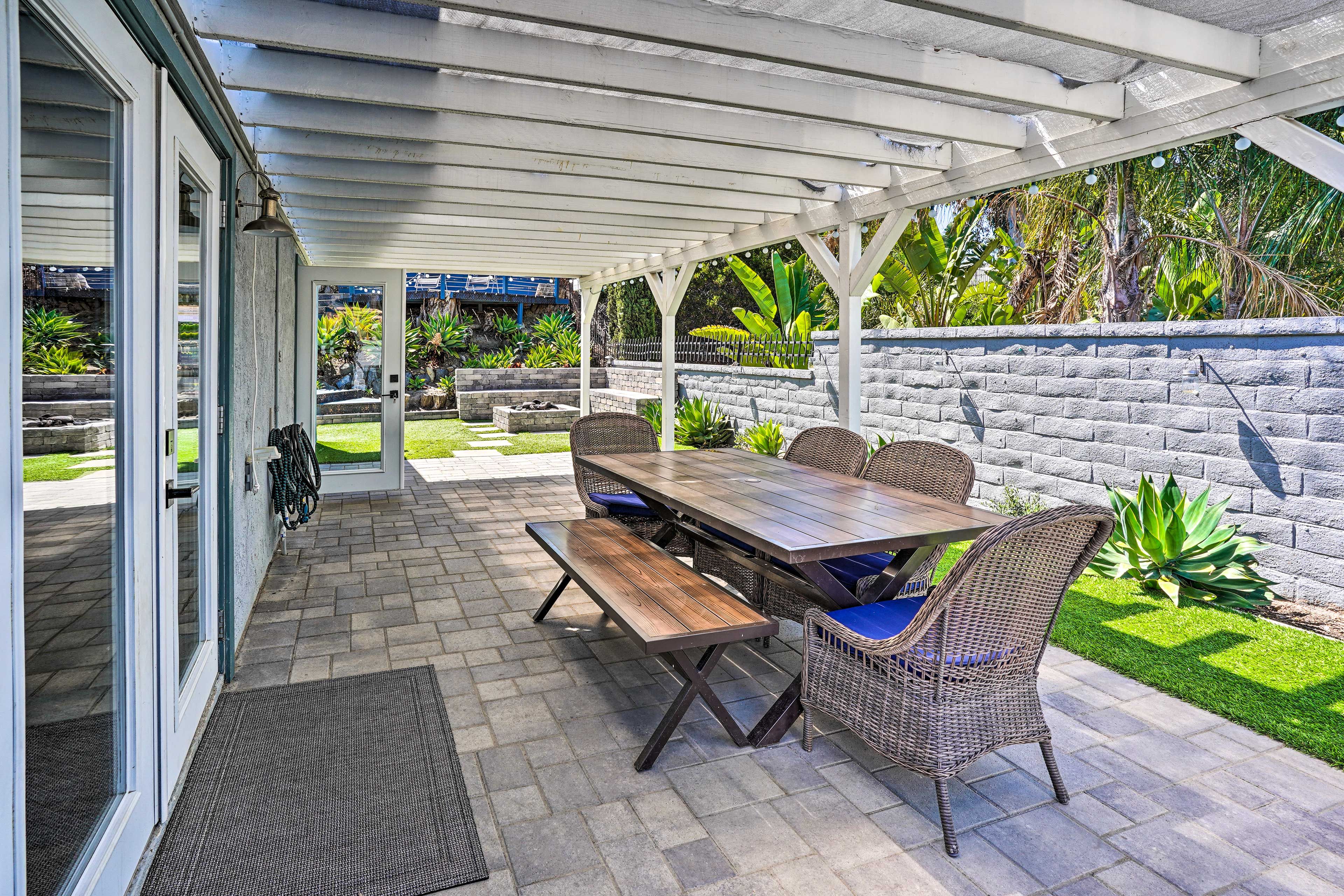 Backyard | Gas Fire Pit