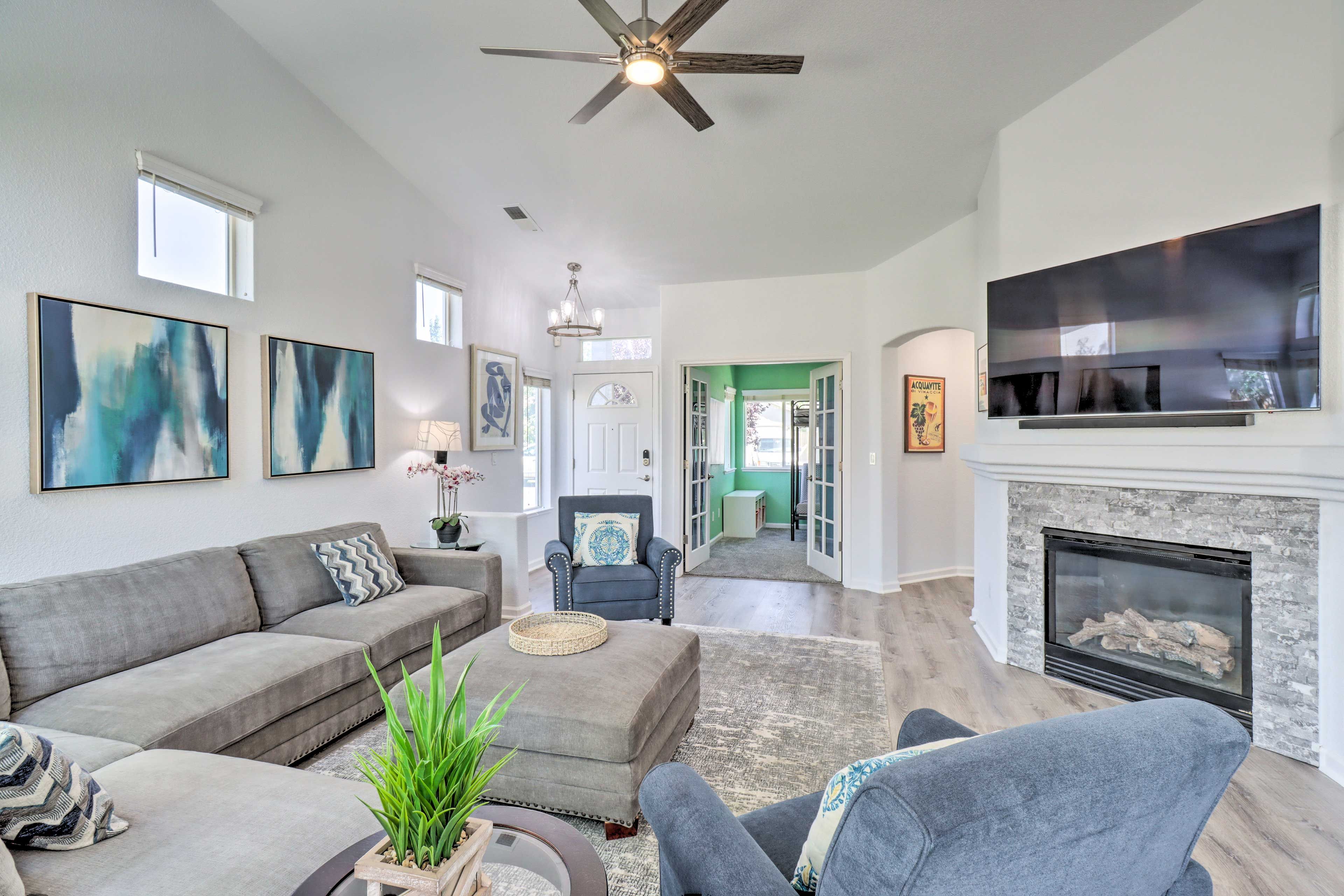 Reno Vacation Rental | 3BR | 2BA | Step-Free Access | 1,300 Sq Ft