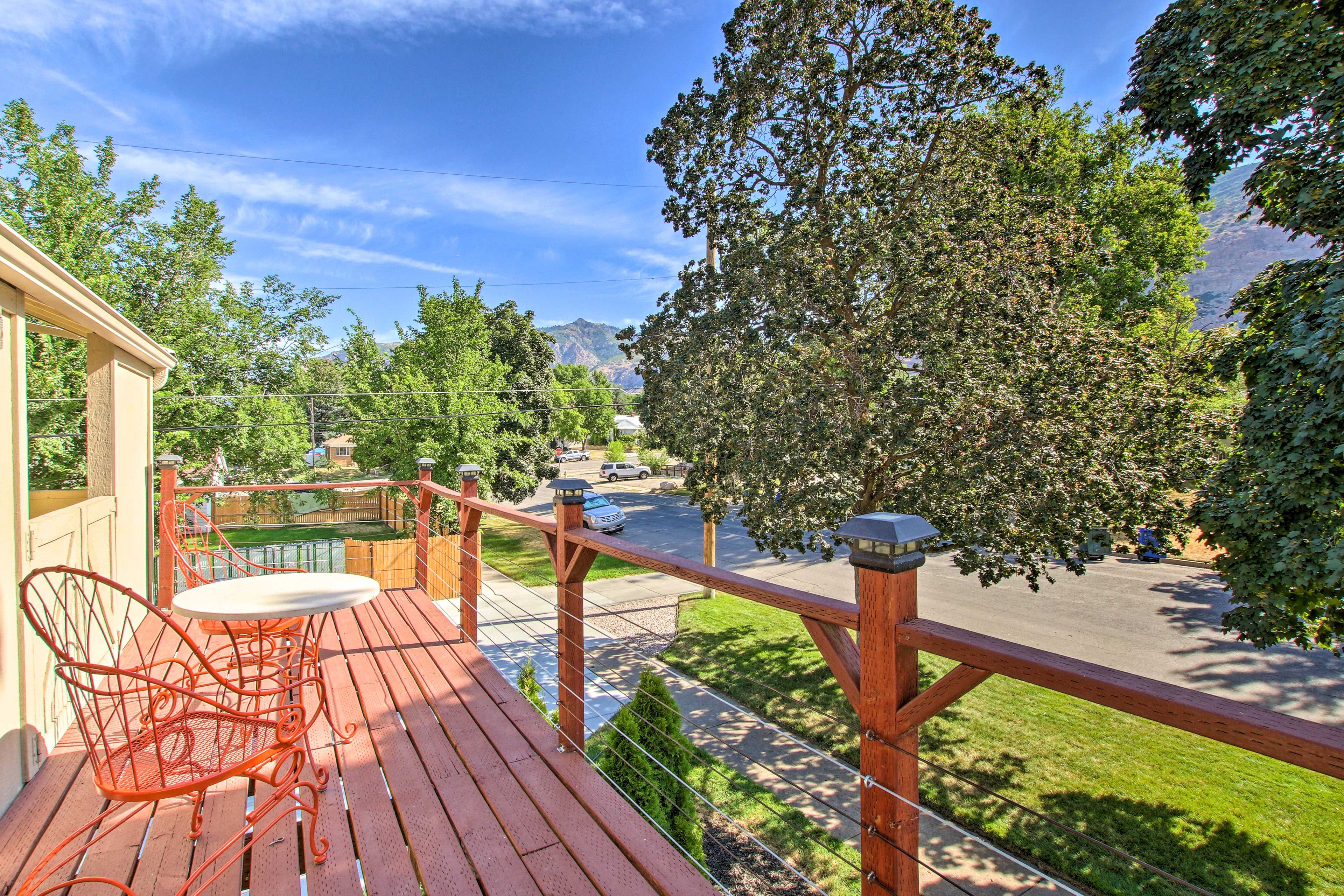Private Balcony | Mountain Views