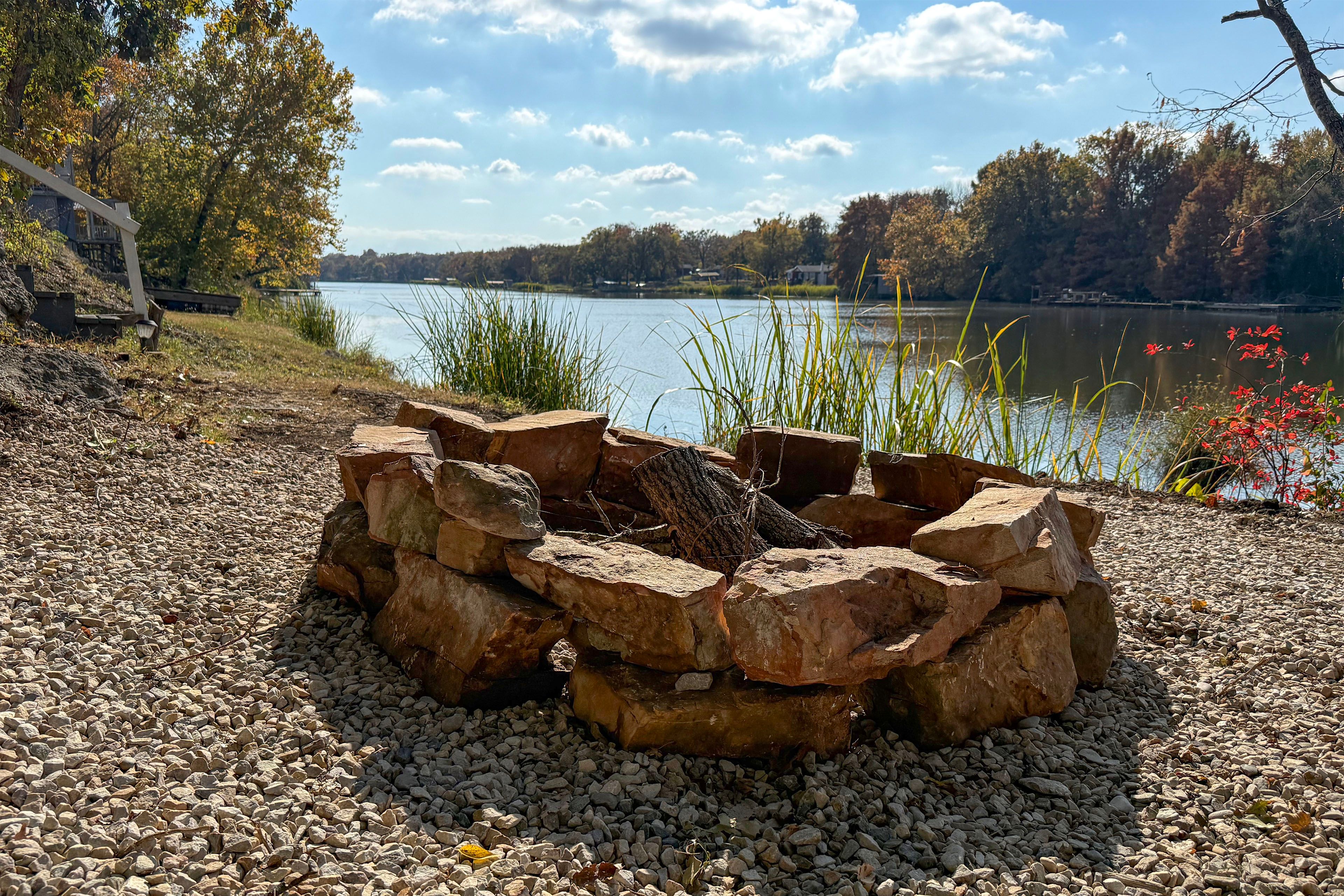 Wood-Burning Fire Pit