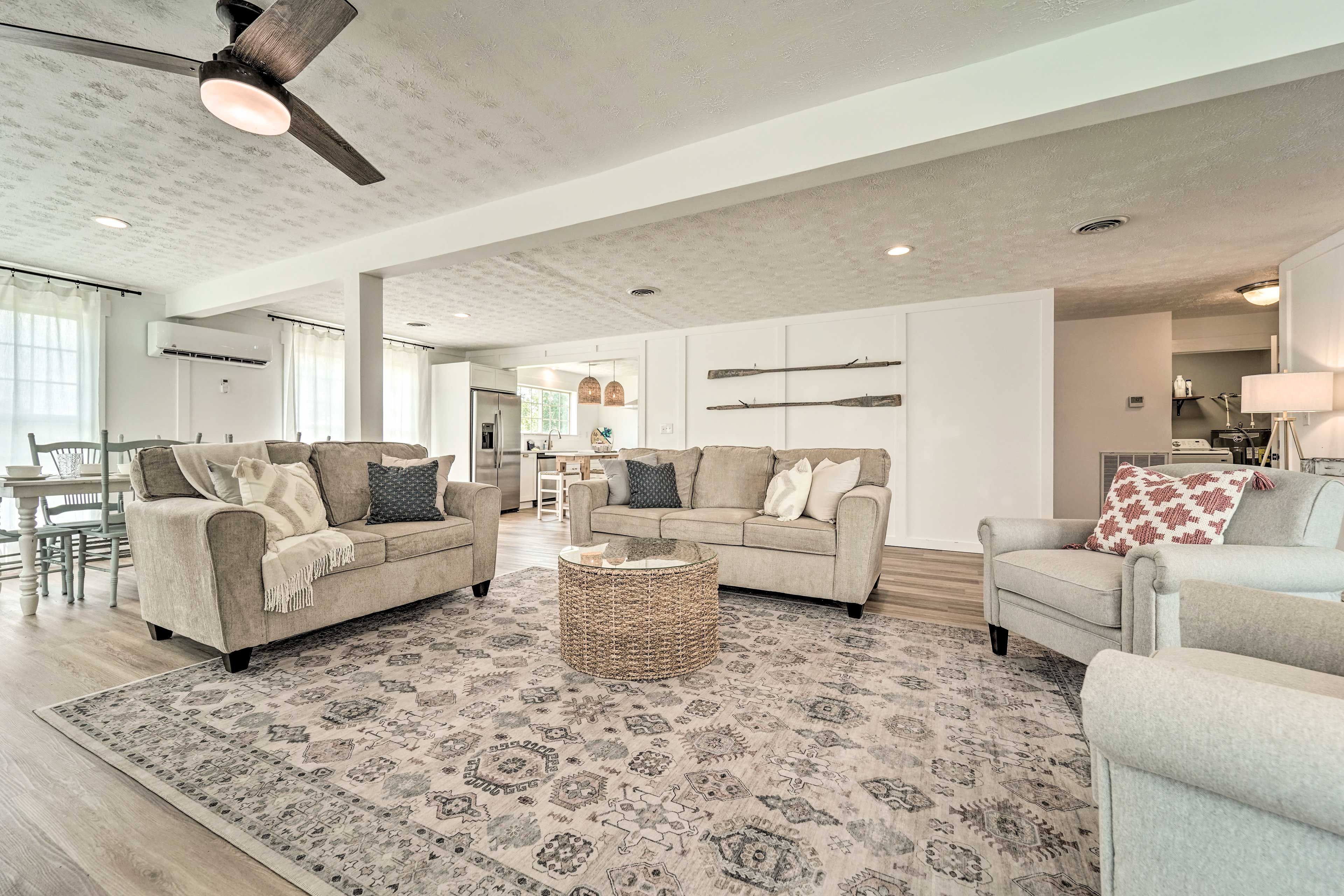 Main Living Area | Central A/C