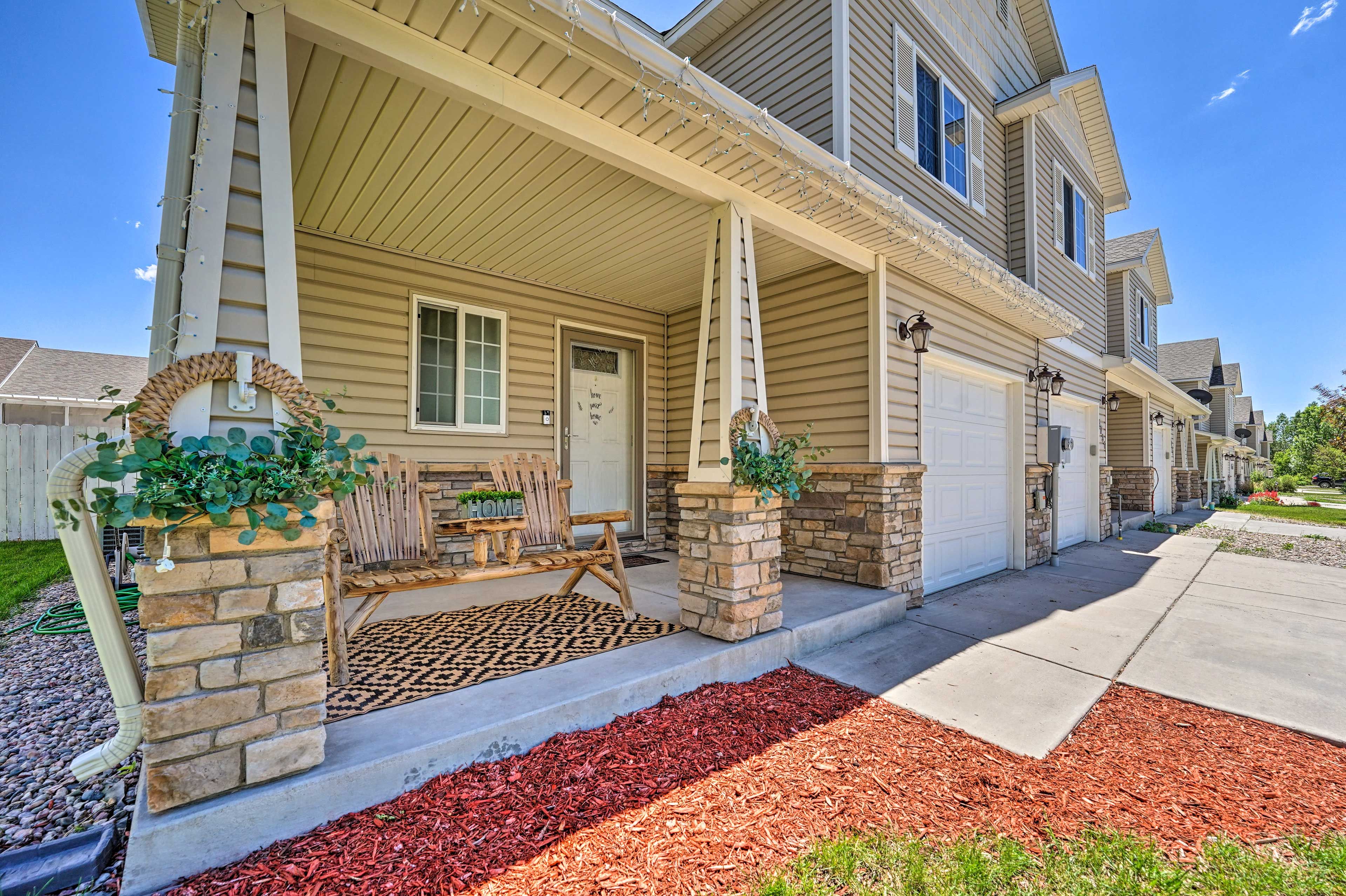 Cheyenne Vacation Rental | 3BR | 2.5BA | Stairs Required | 1,500 Sq Ft