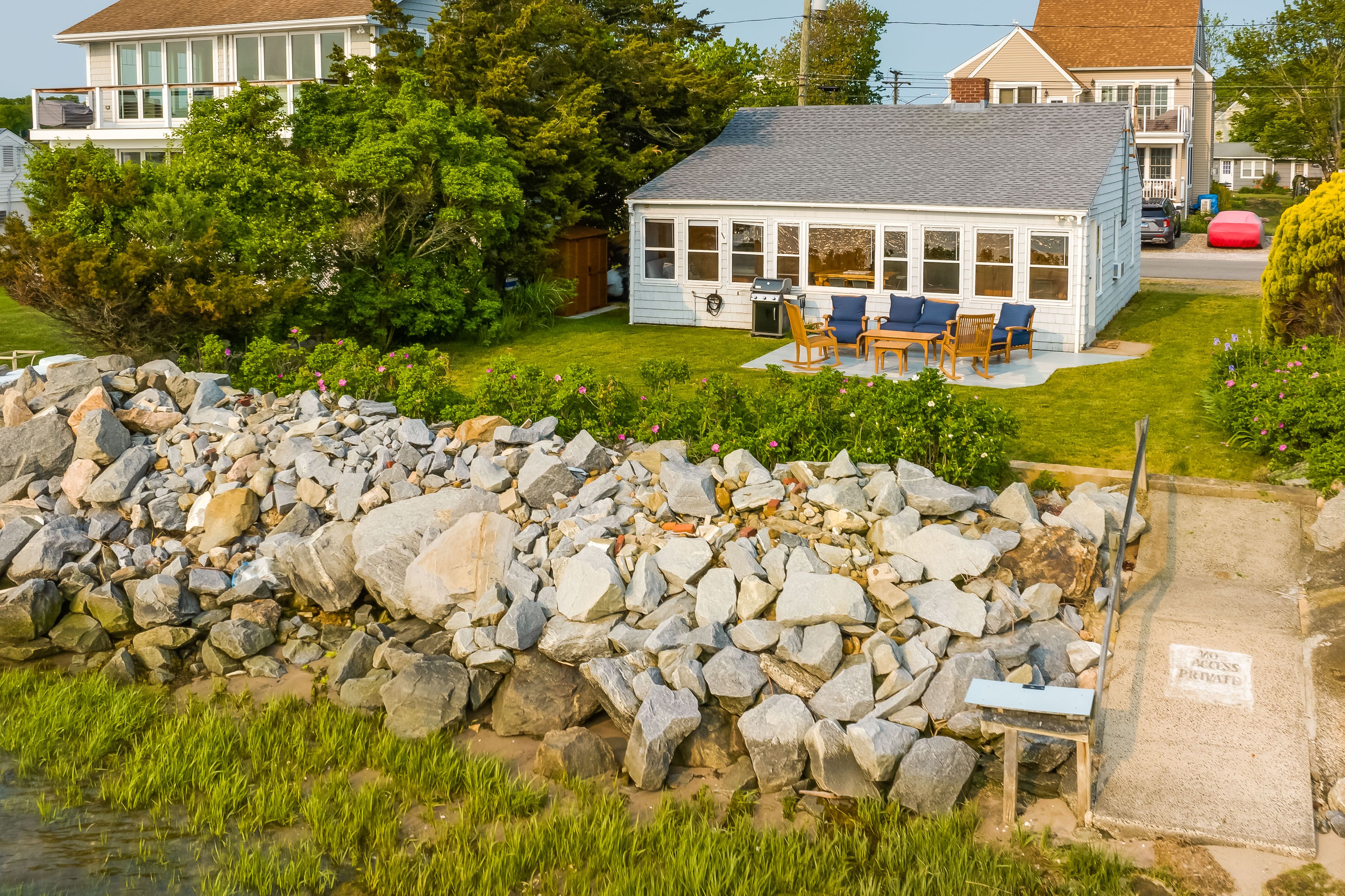 Exterior Space | Pets Welcome w/ Fee | Gas Grill