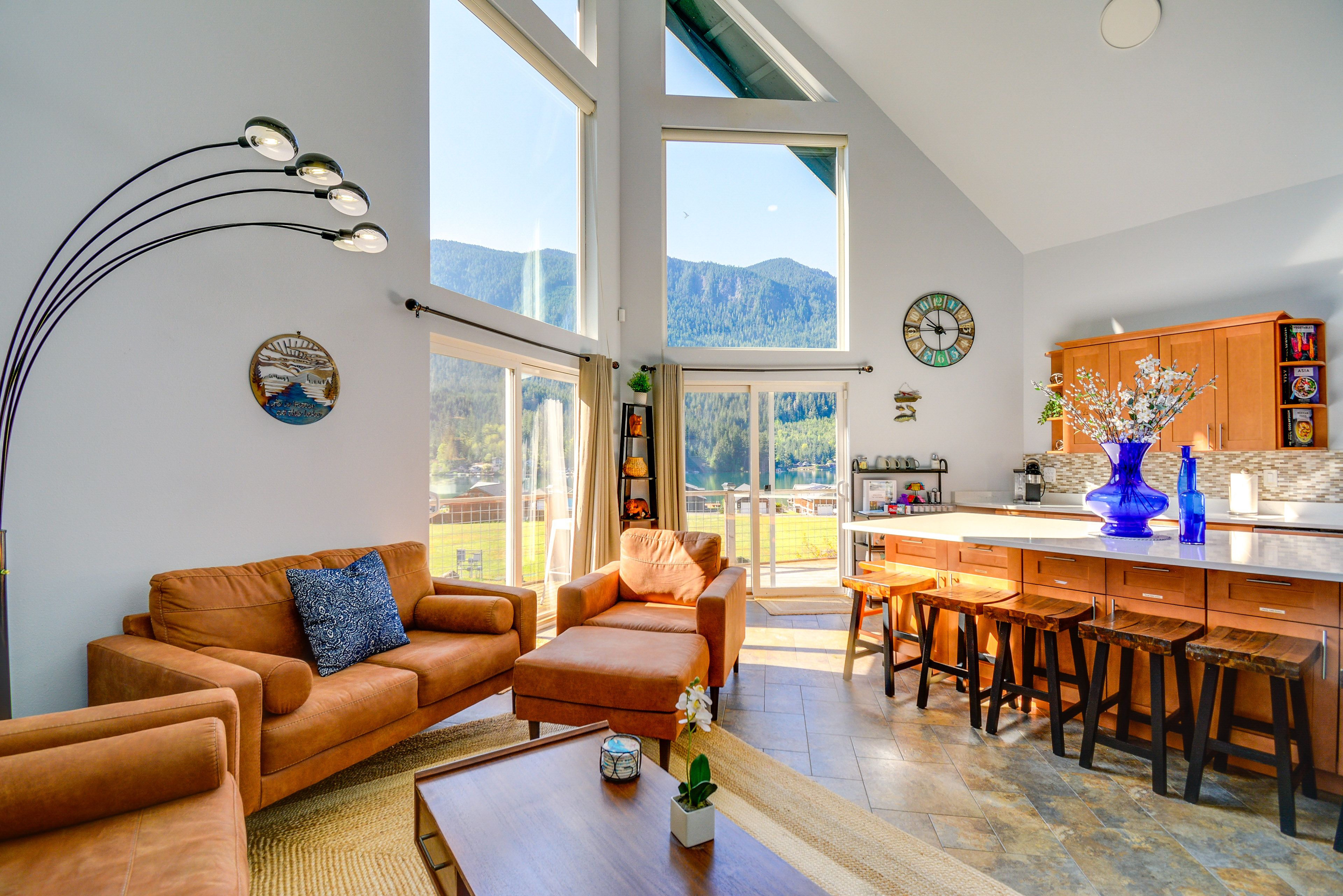 Port Angeles Vacation Rental | 5BR | 3BA | 2,500 Sq Ft | Stairs Required