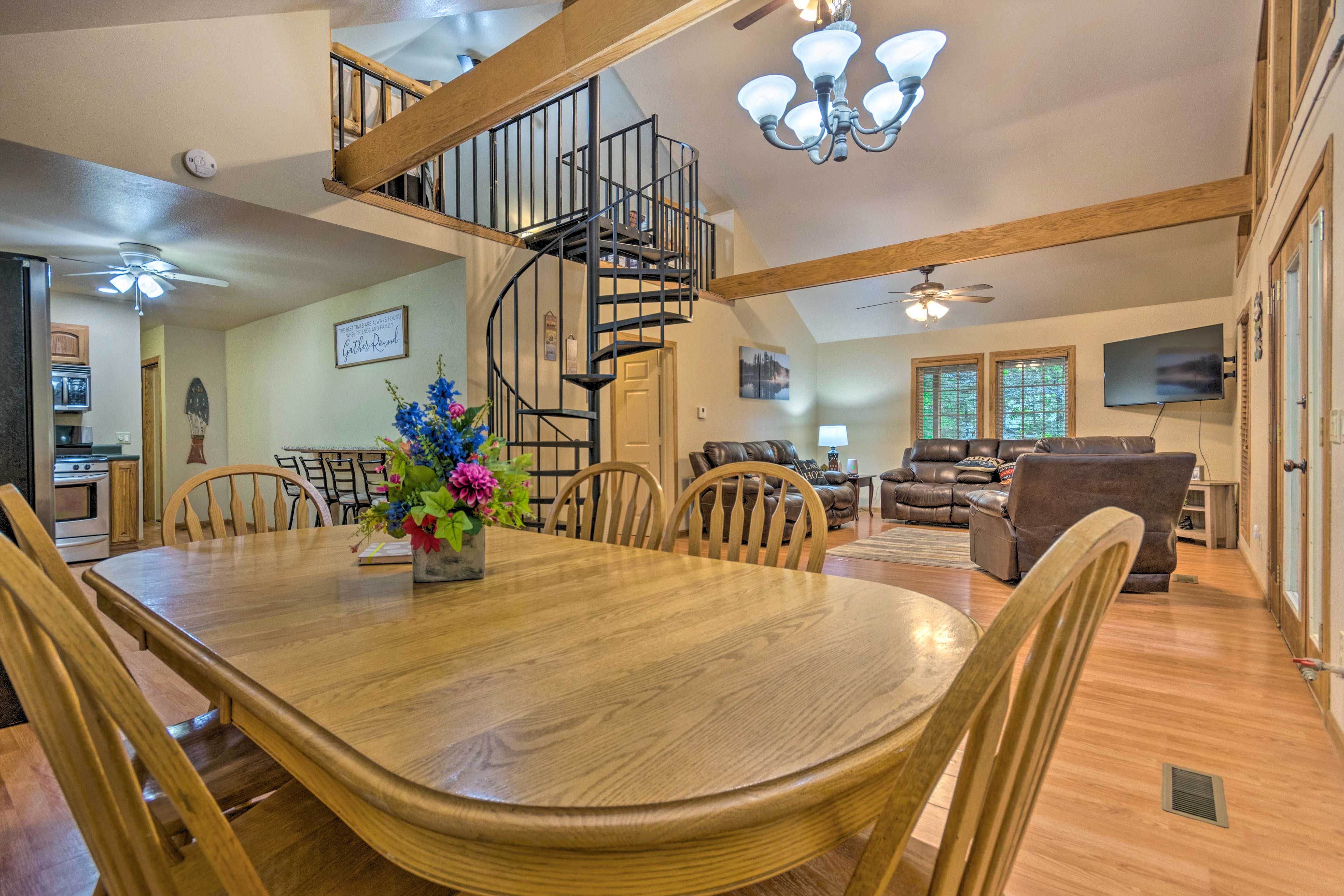 Dining Area | Main Level | Dishware + Flatware