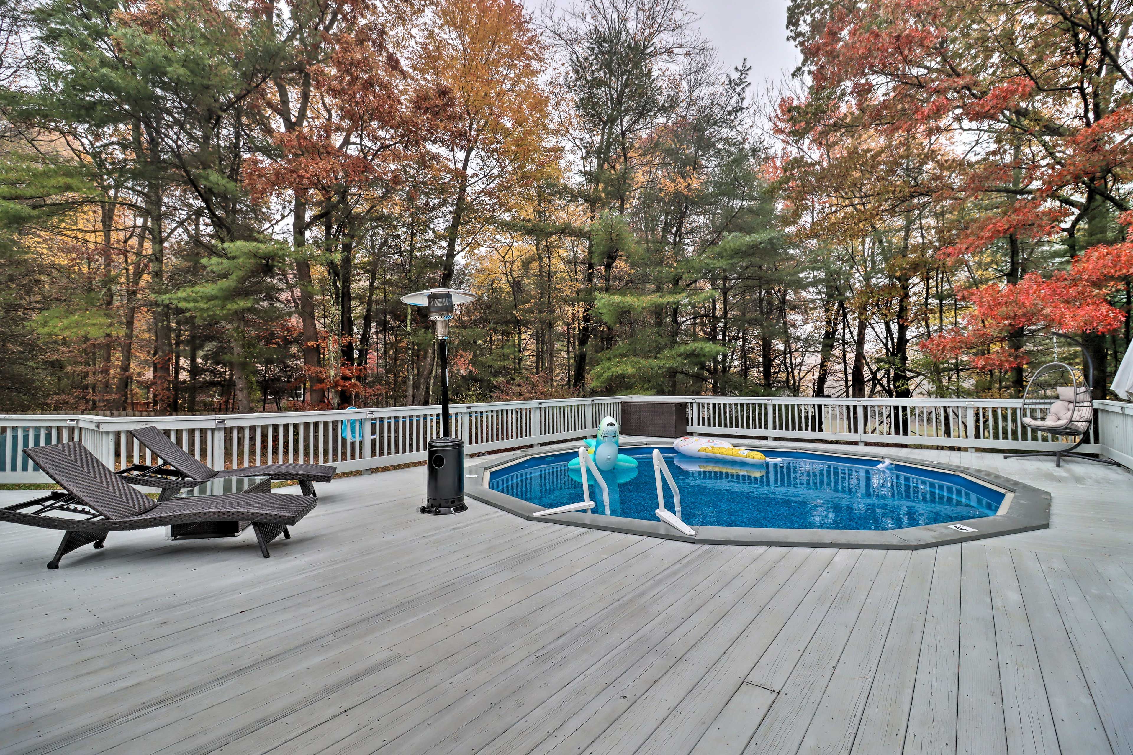 Private Pool | Outdoor Dining Area | Pool Available April 15th-October 15th