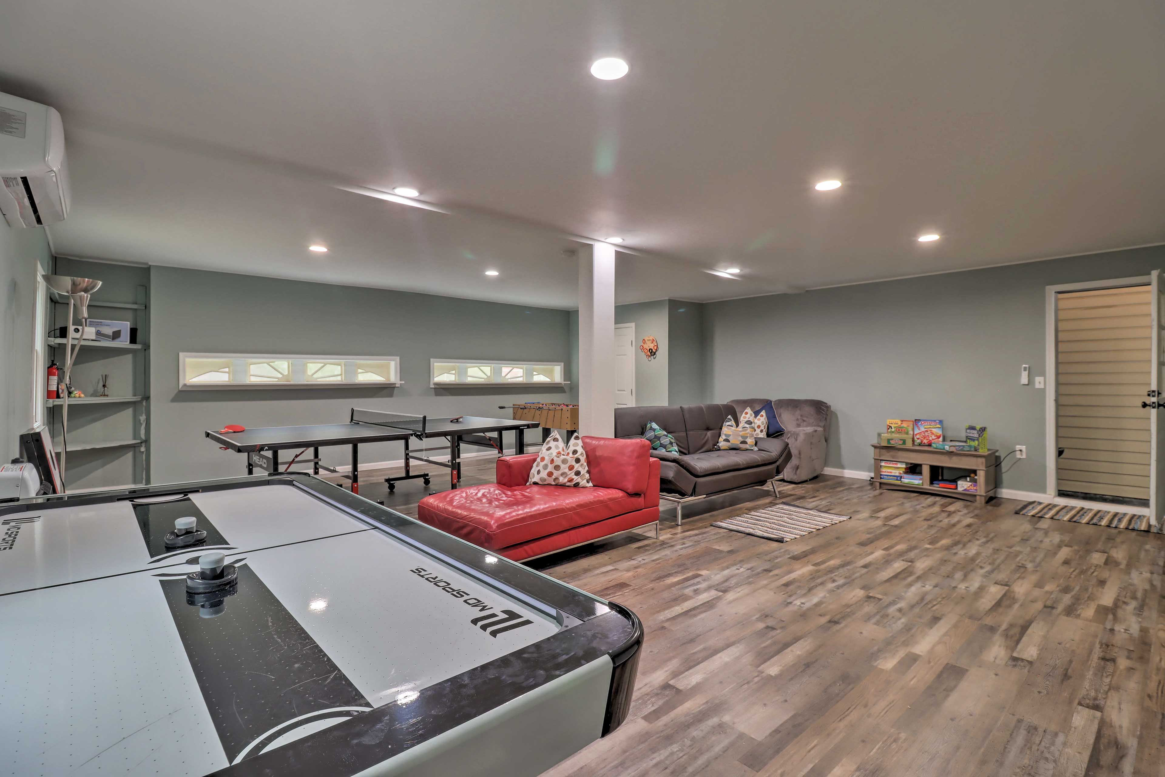 Game Room | Air Hockey | Ping Pong | Board Games
