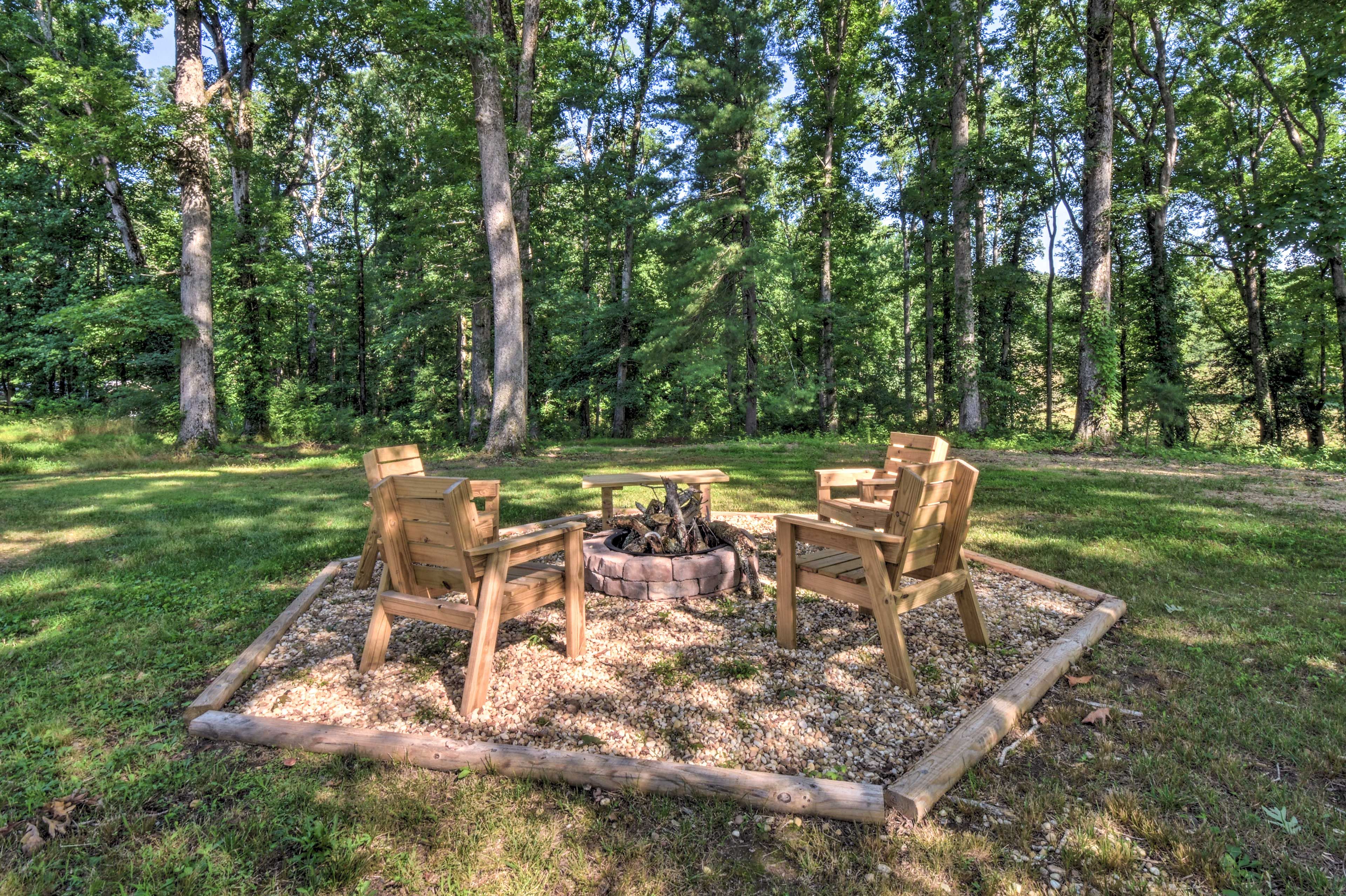 Spacious Yard | 2 Fire Pits