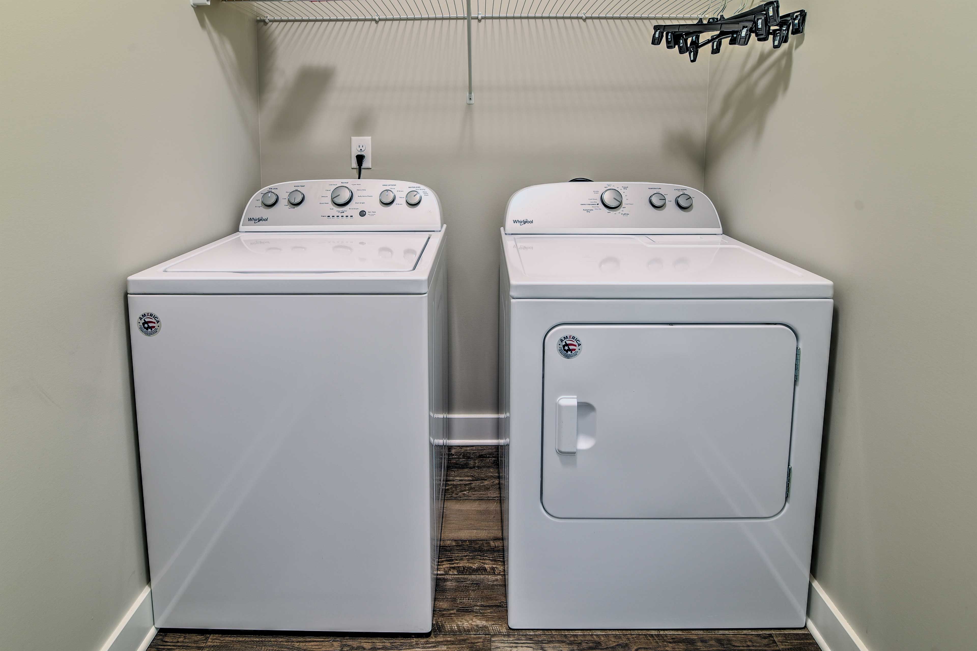 Laundry | Detergent Provided