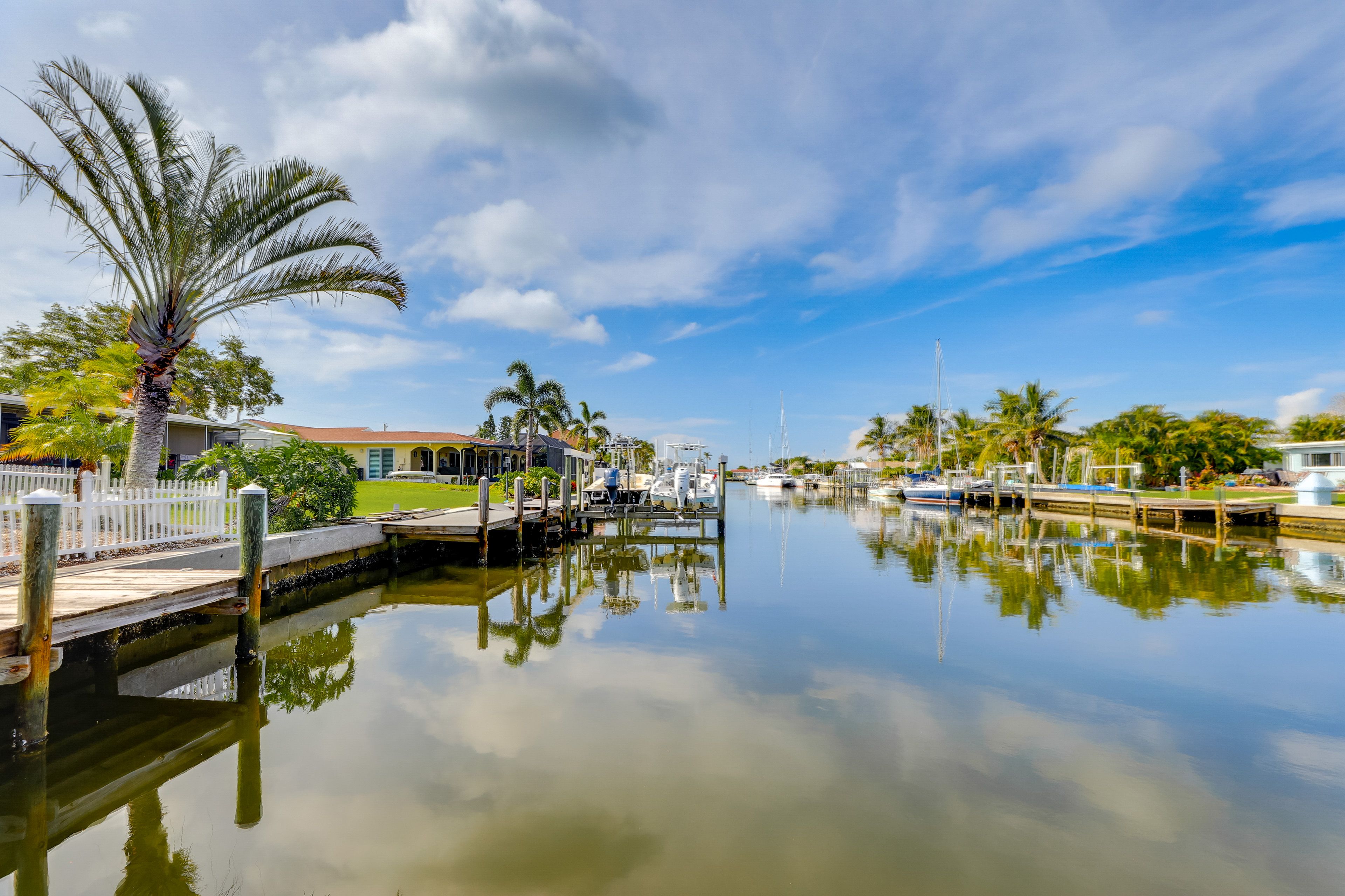 Private Boat Dock | Canal Access On-Site