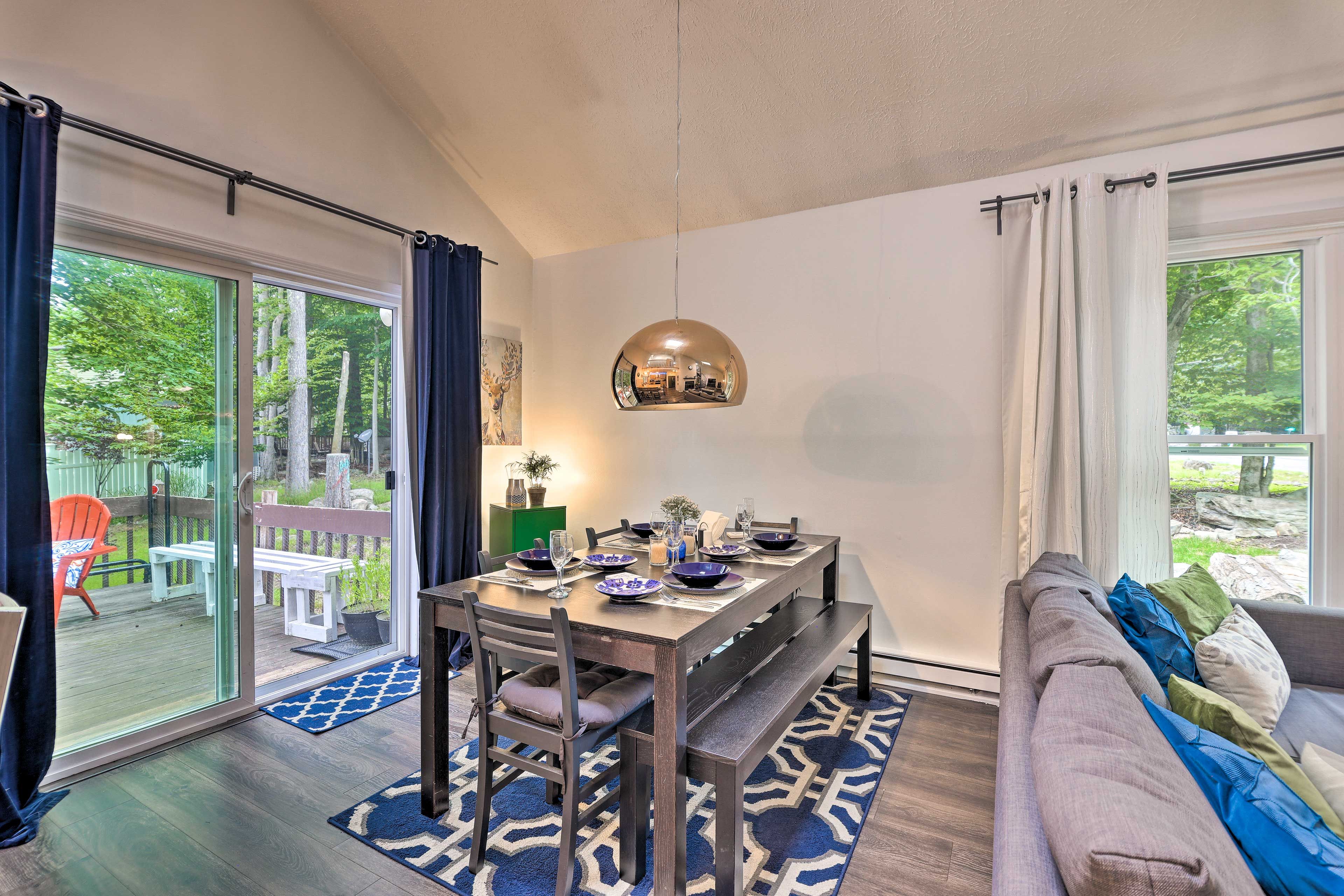 Dining Area | 1st Floor | Dishware & Flatware