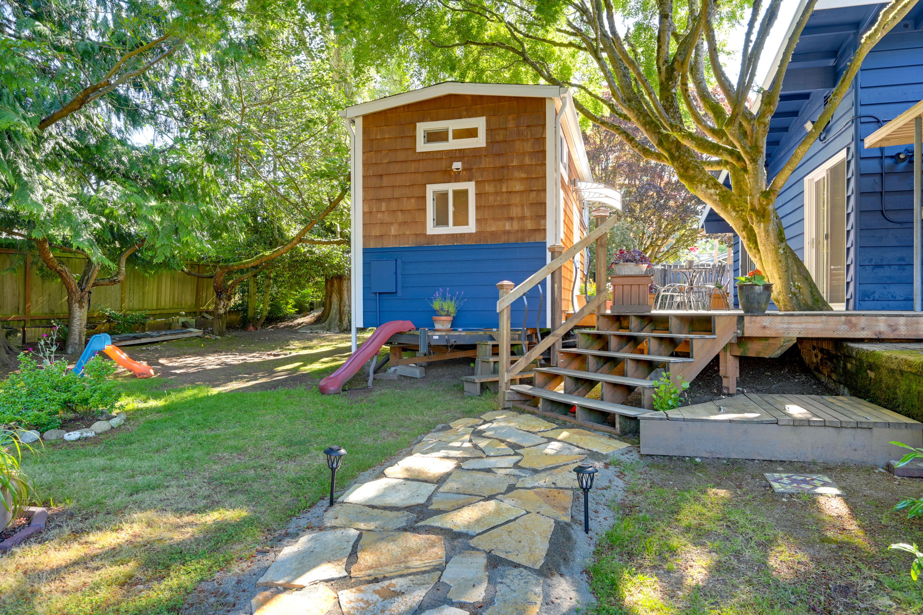 Tiny Home Exterior | Homeowner On-Site (Next Door)