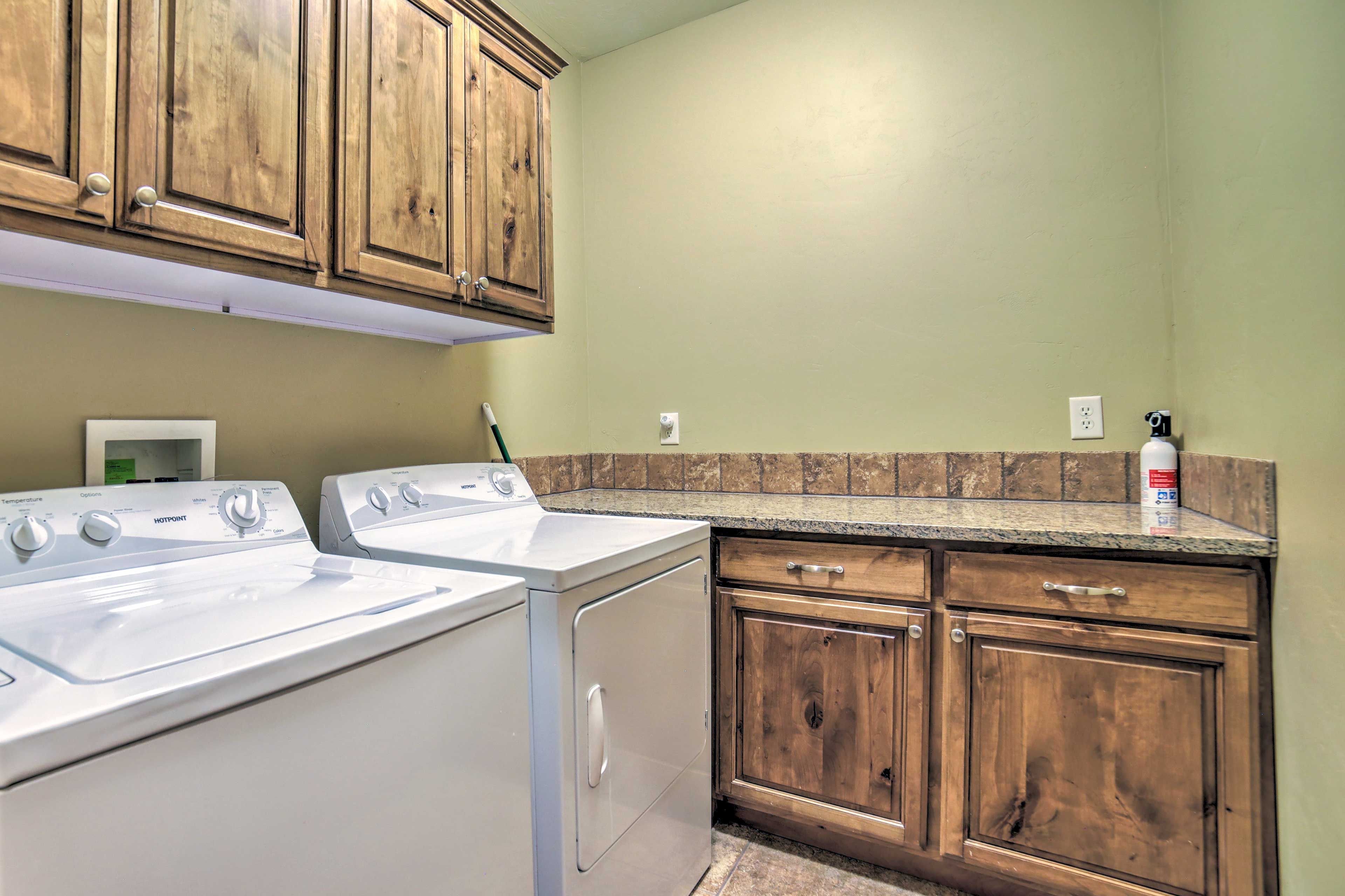 Laundry Room | Laundry Detergent Provided | Iron/Board