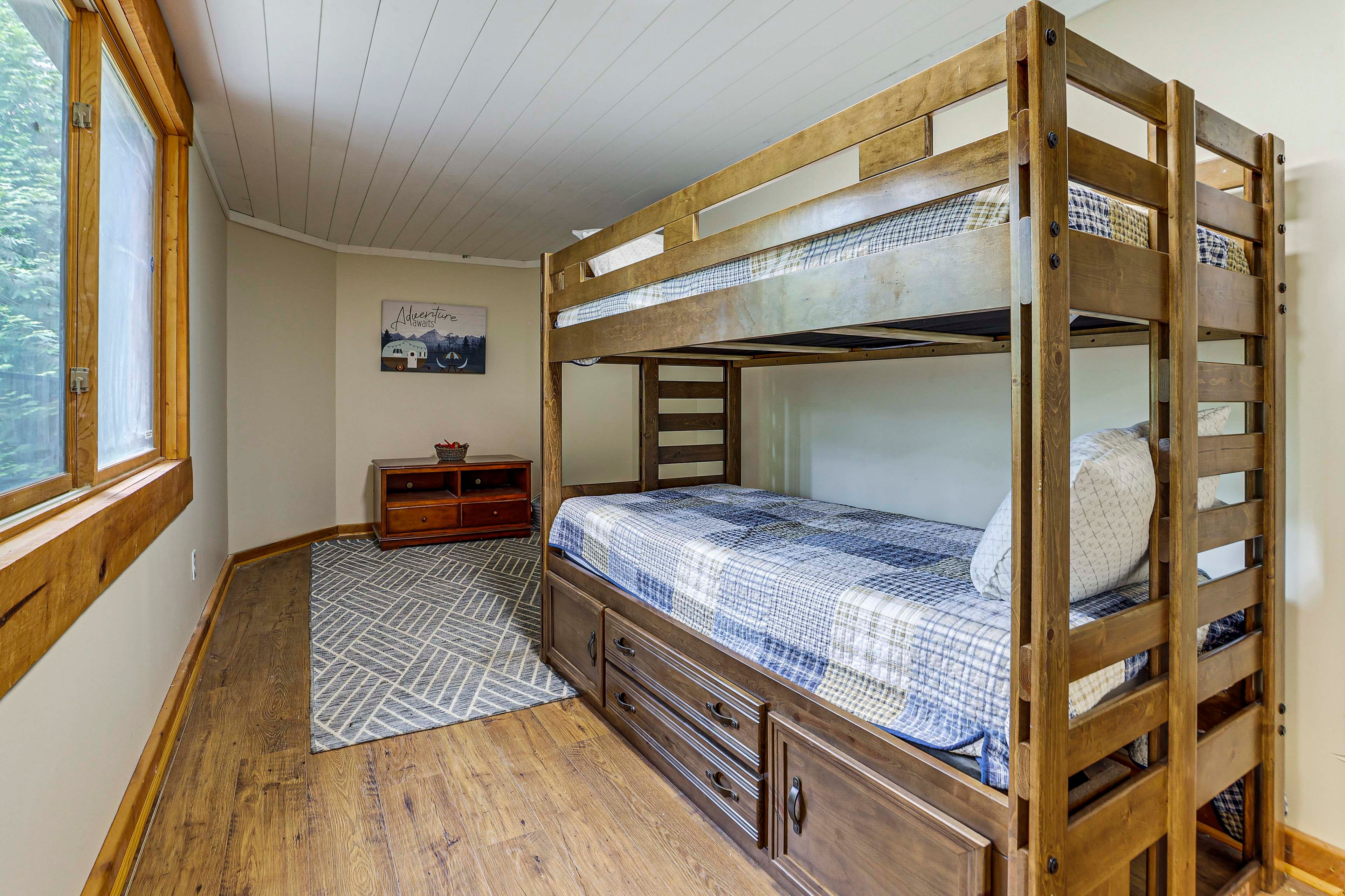 Bedroom 6 | Lower Level | Twin Bunk Bed