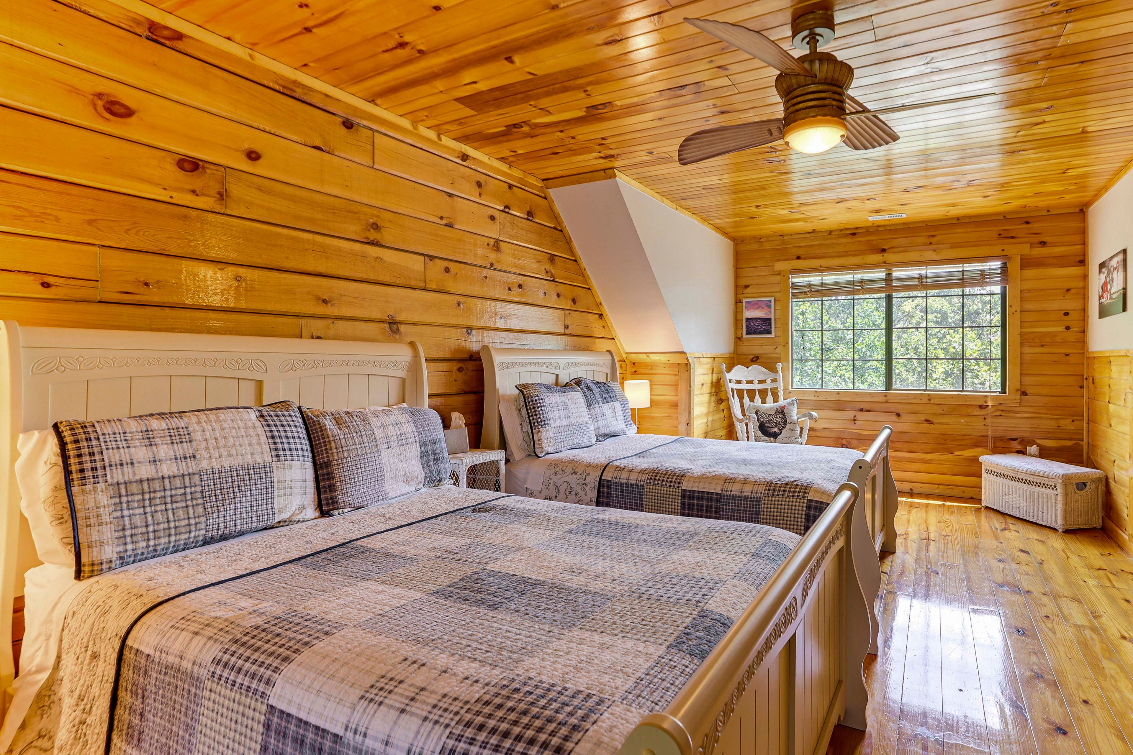 Bedroom 4 | 2 Full Beds | Upper Level