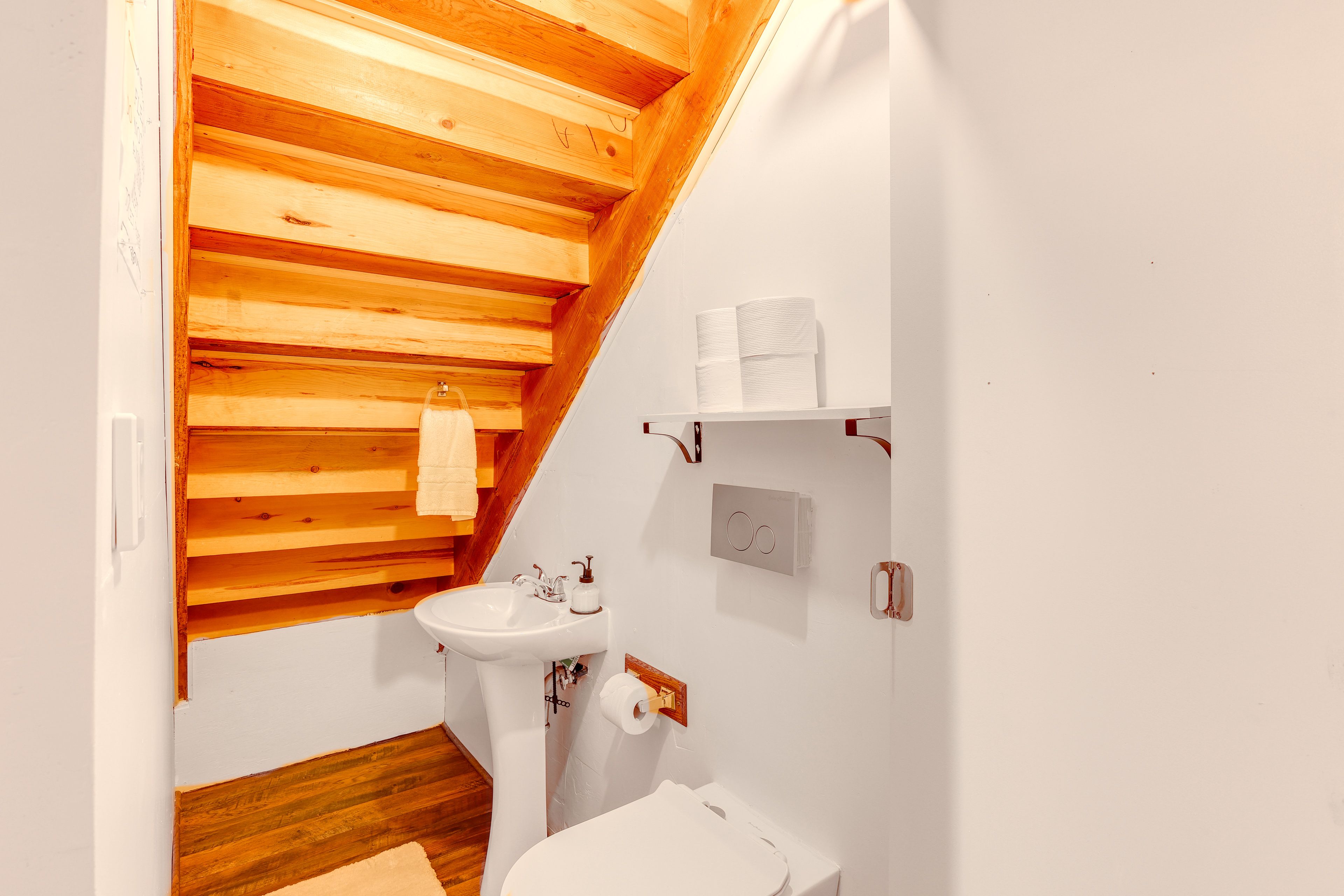 Half Bathroom | Lower Level | Hair Dryer