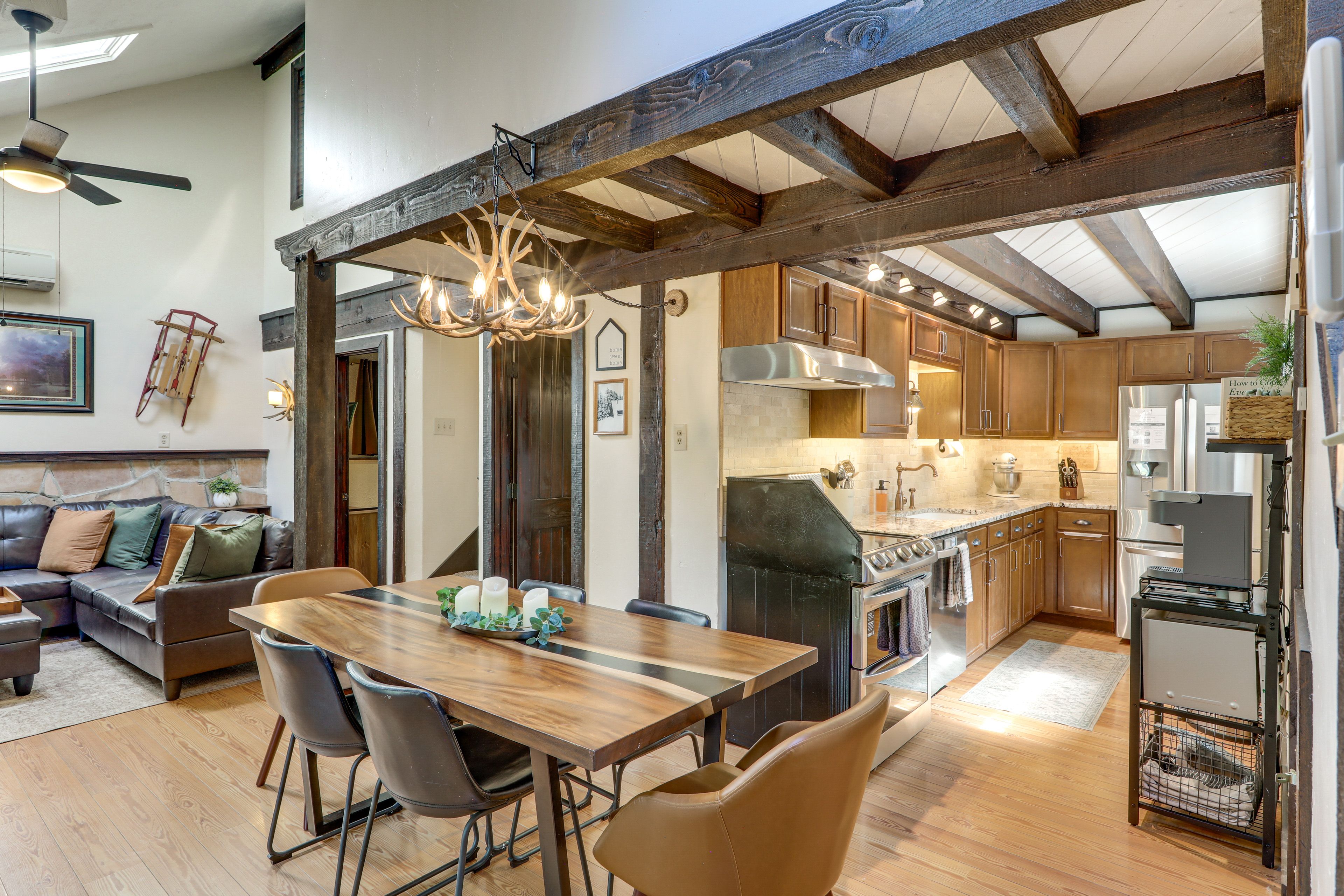 Flagstaff Vacation Rental | 3BR | 2BA | 1,070 Sq Ft | Access Only By Stairs