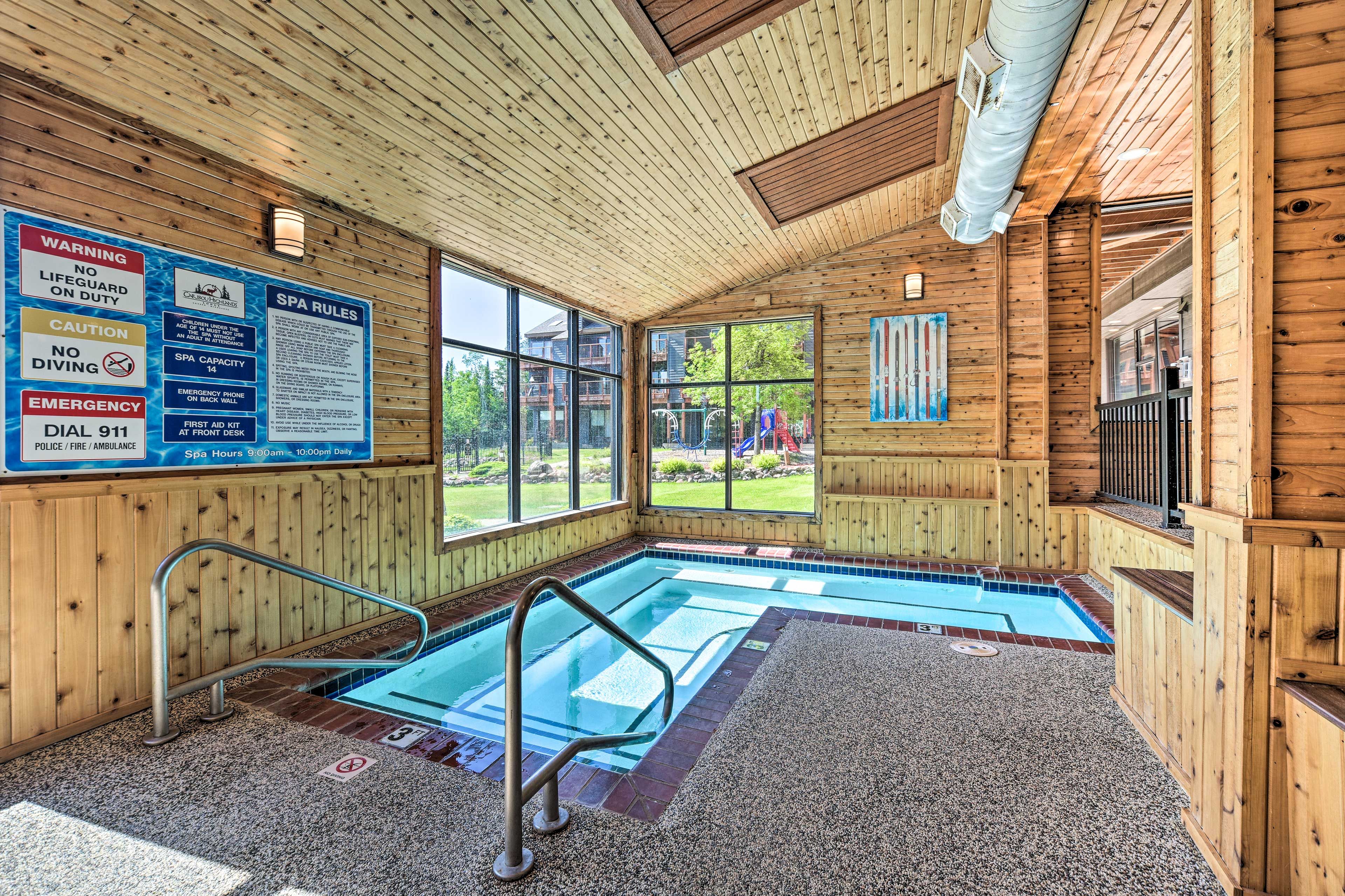 Caribou Highlands Hot Tub