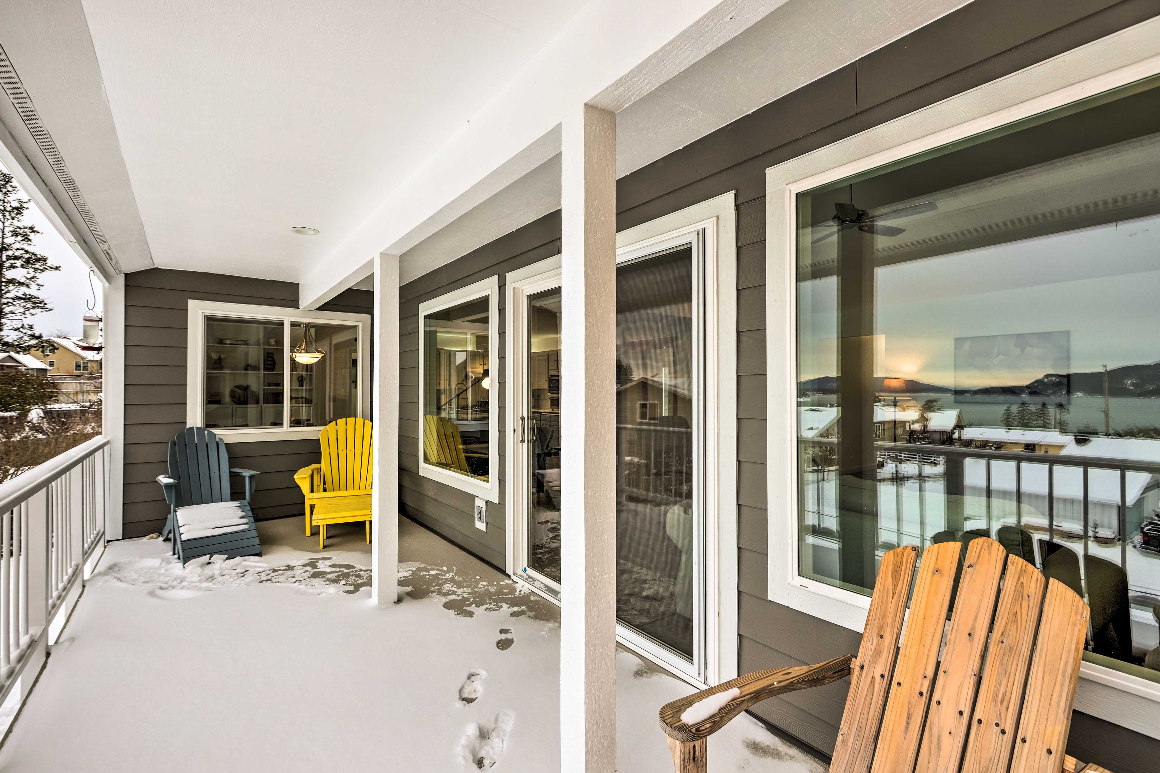 Patio in Winter