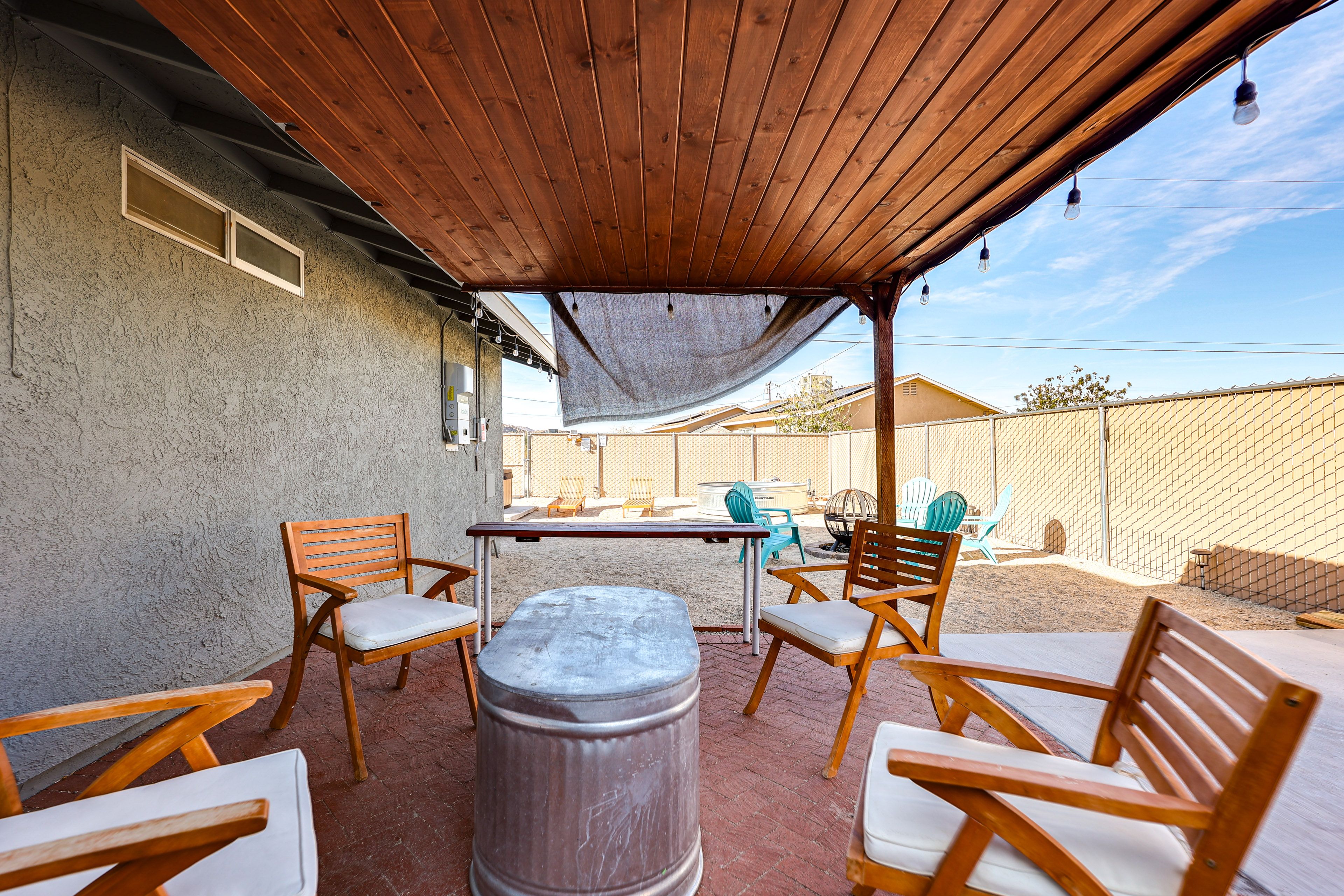 Patio | Bistro Lighting | Gas Grill | Hot Tub
