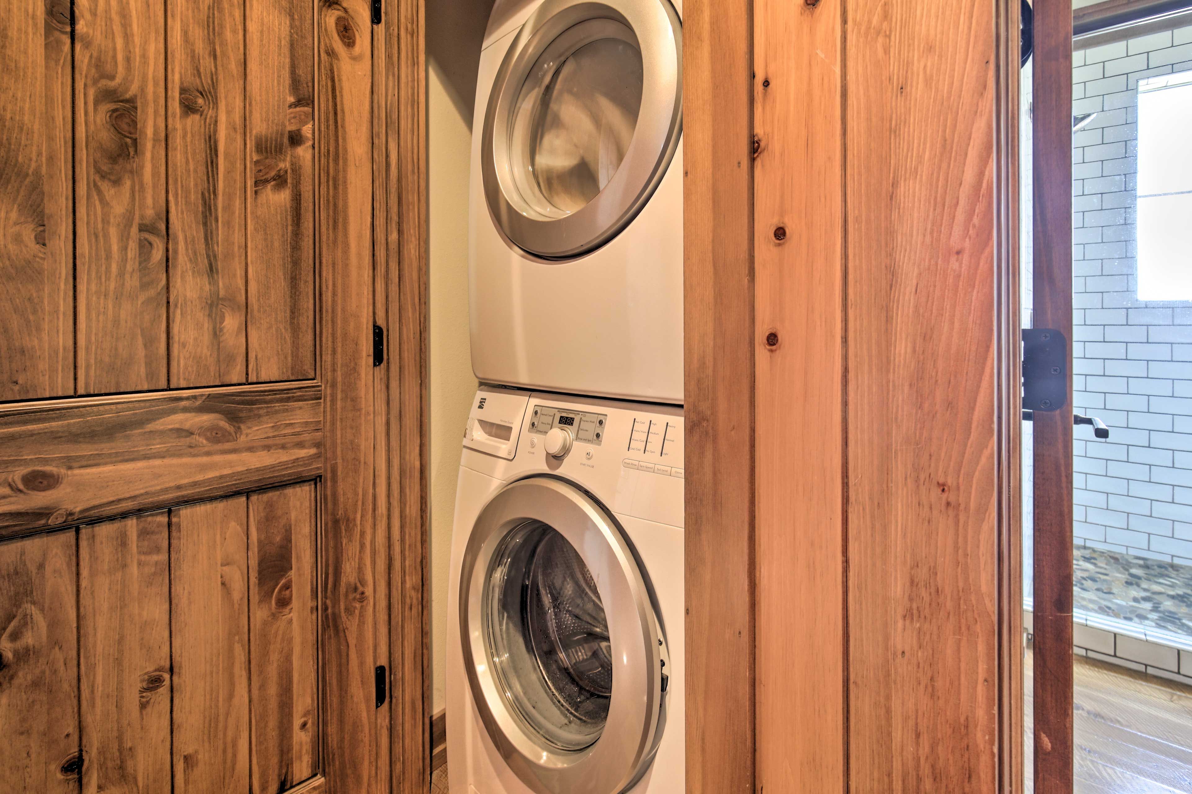 Laundry Closet | Laundry Detergent Provided