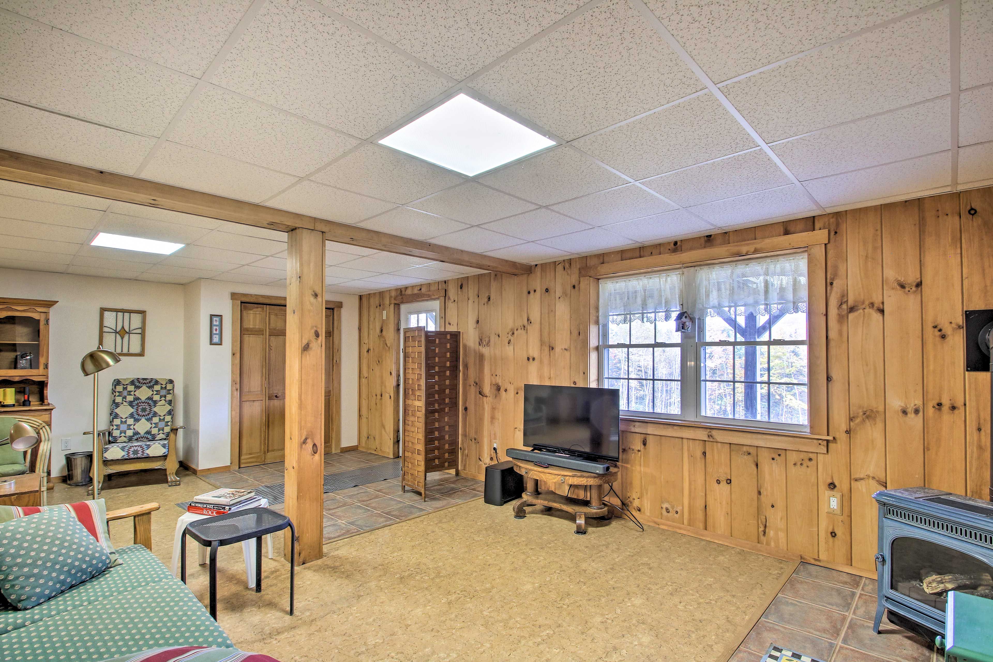 Additional Living Area | Basement | Smart TV