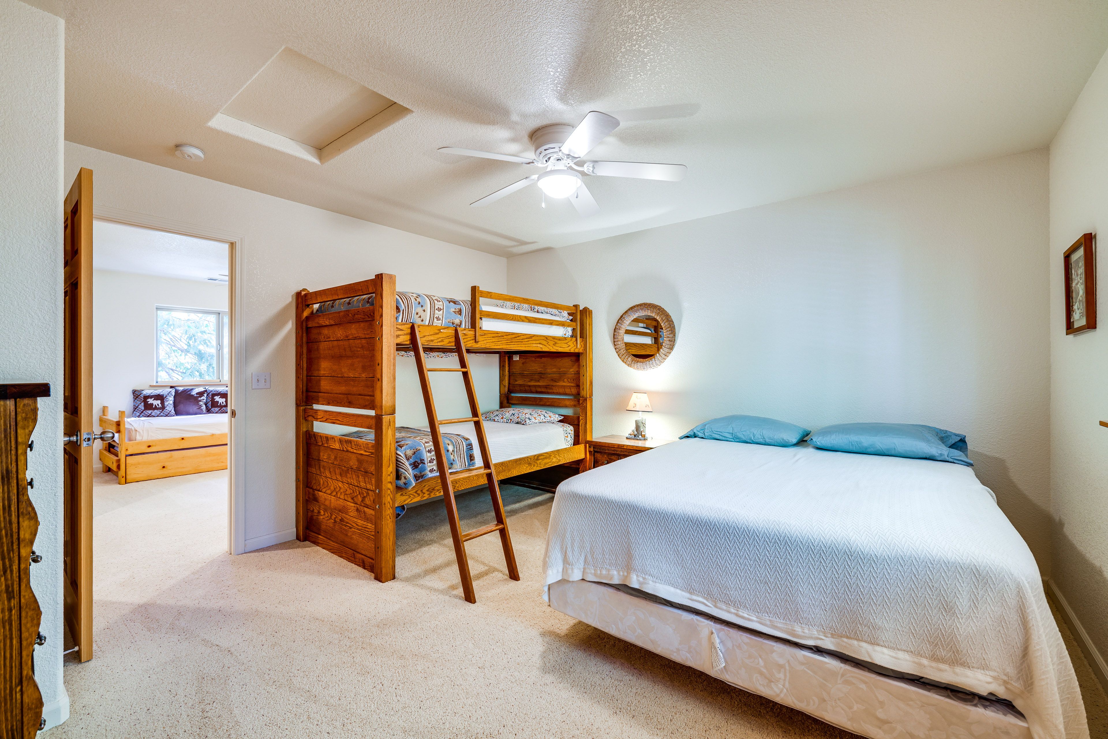 Bedroom 2 | Queen Bed | Twin Bunk Bed | 2nd Floor