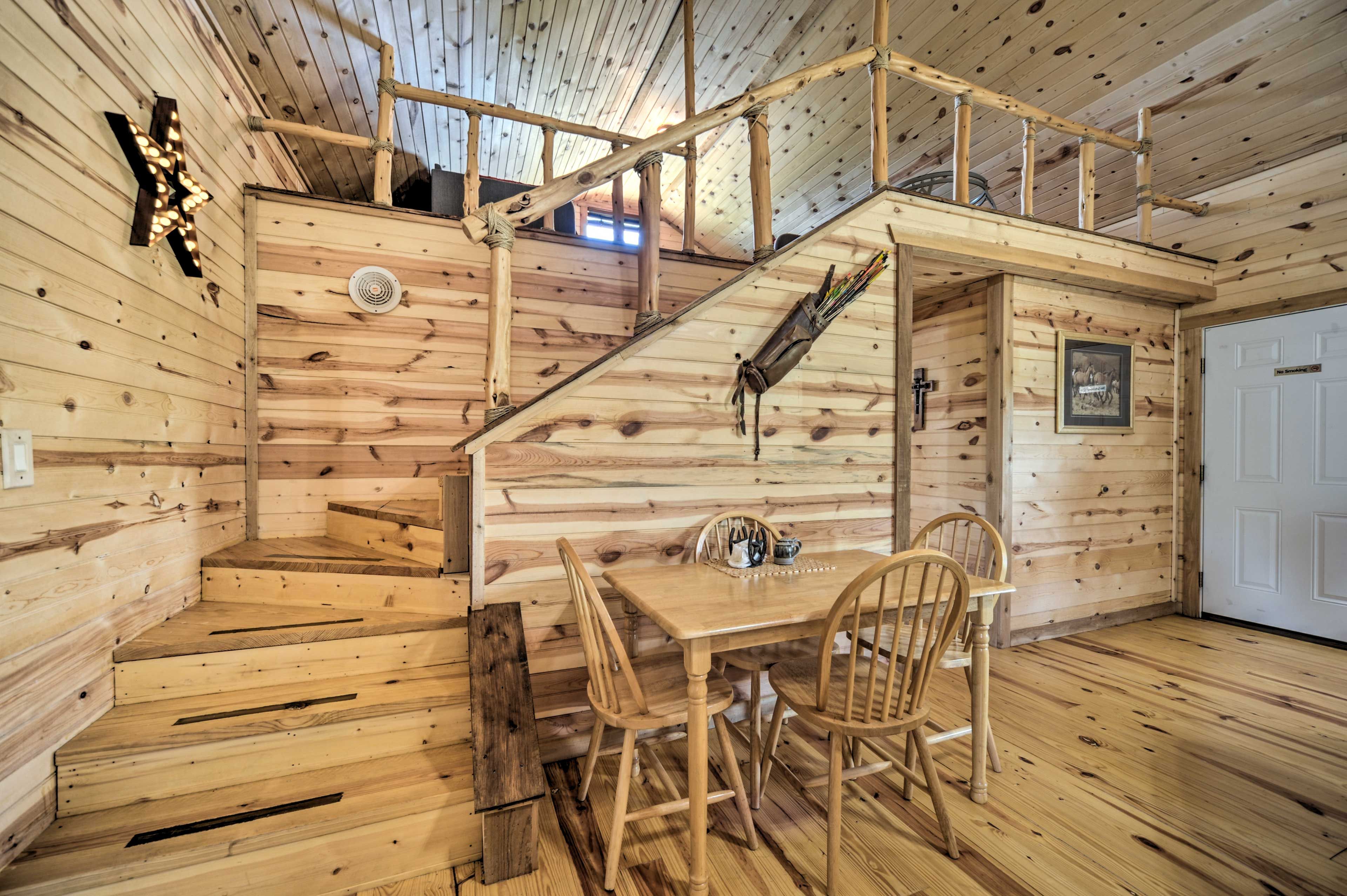 Dining Area | Cabin 1 | Dishware Provided